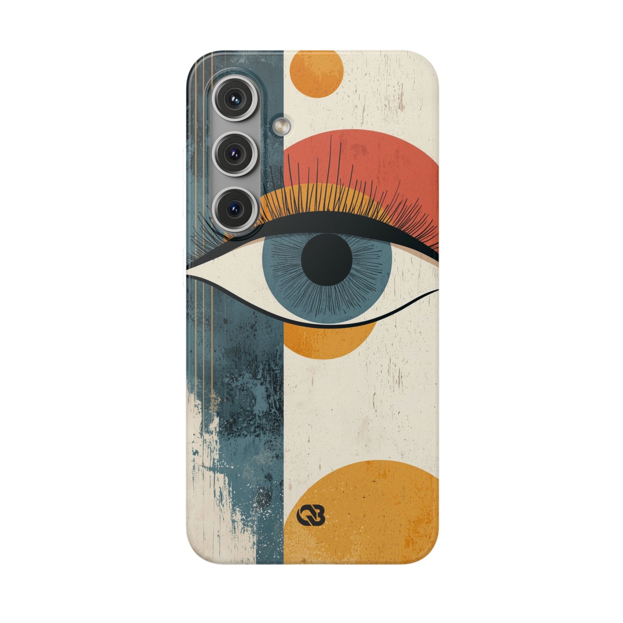 Distressed Azure Ocular · Soft Handyhülle für Samsung