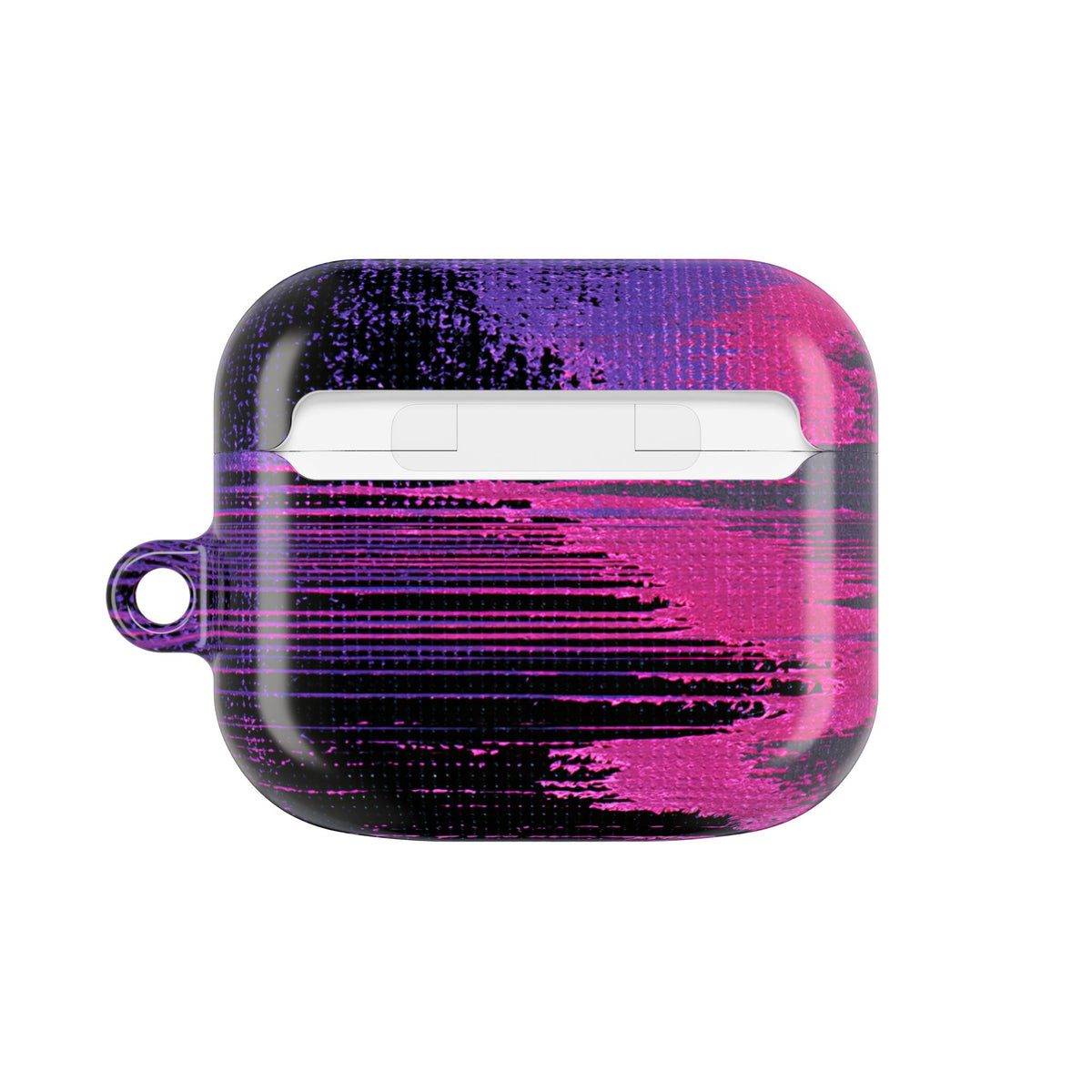 Neon Signal Shift · Hard Case for AirPods & AirPods Pro · Purple