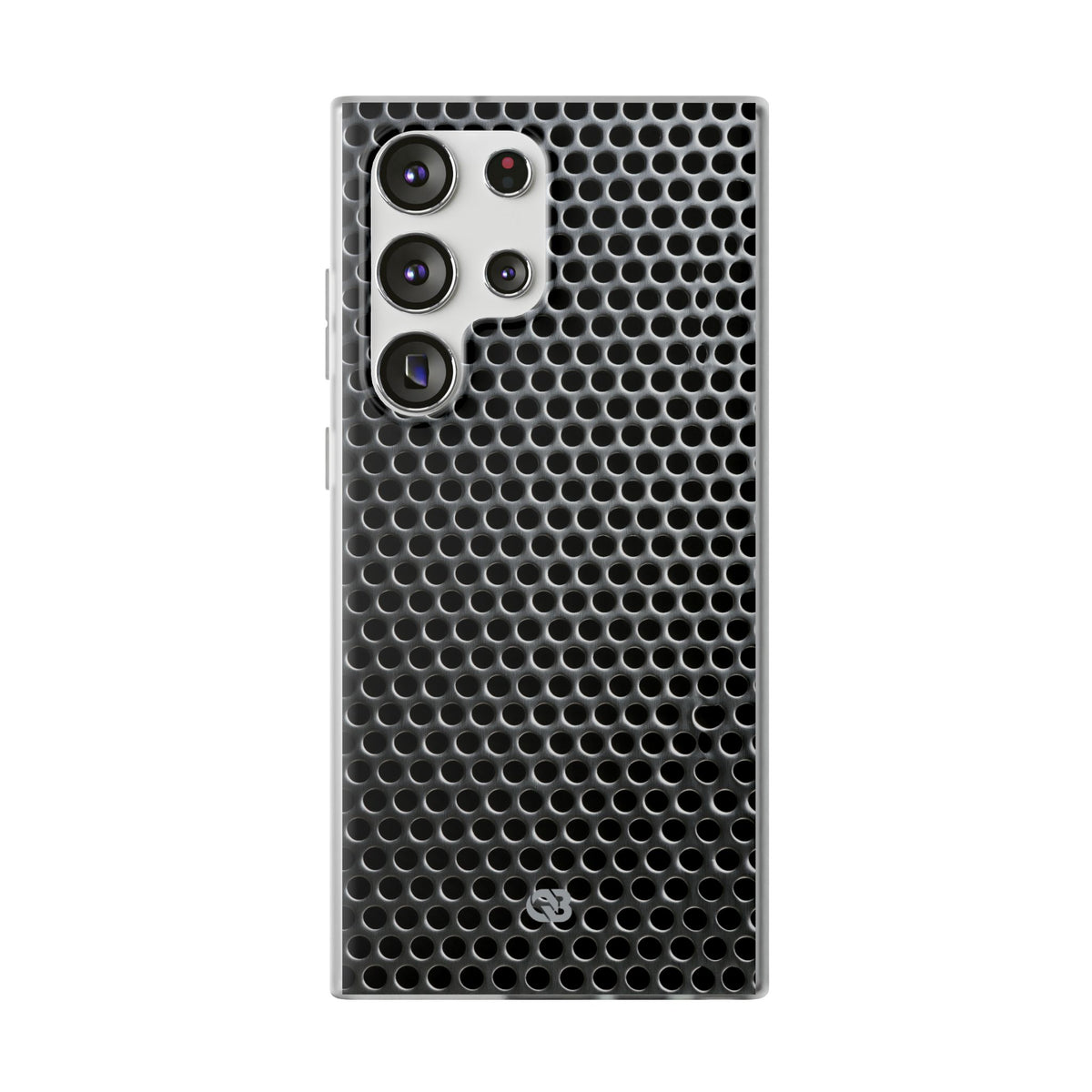 Silver Lite Phone Case for Samsung - Brutalist Steel Mesh