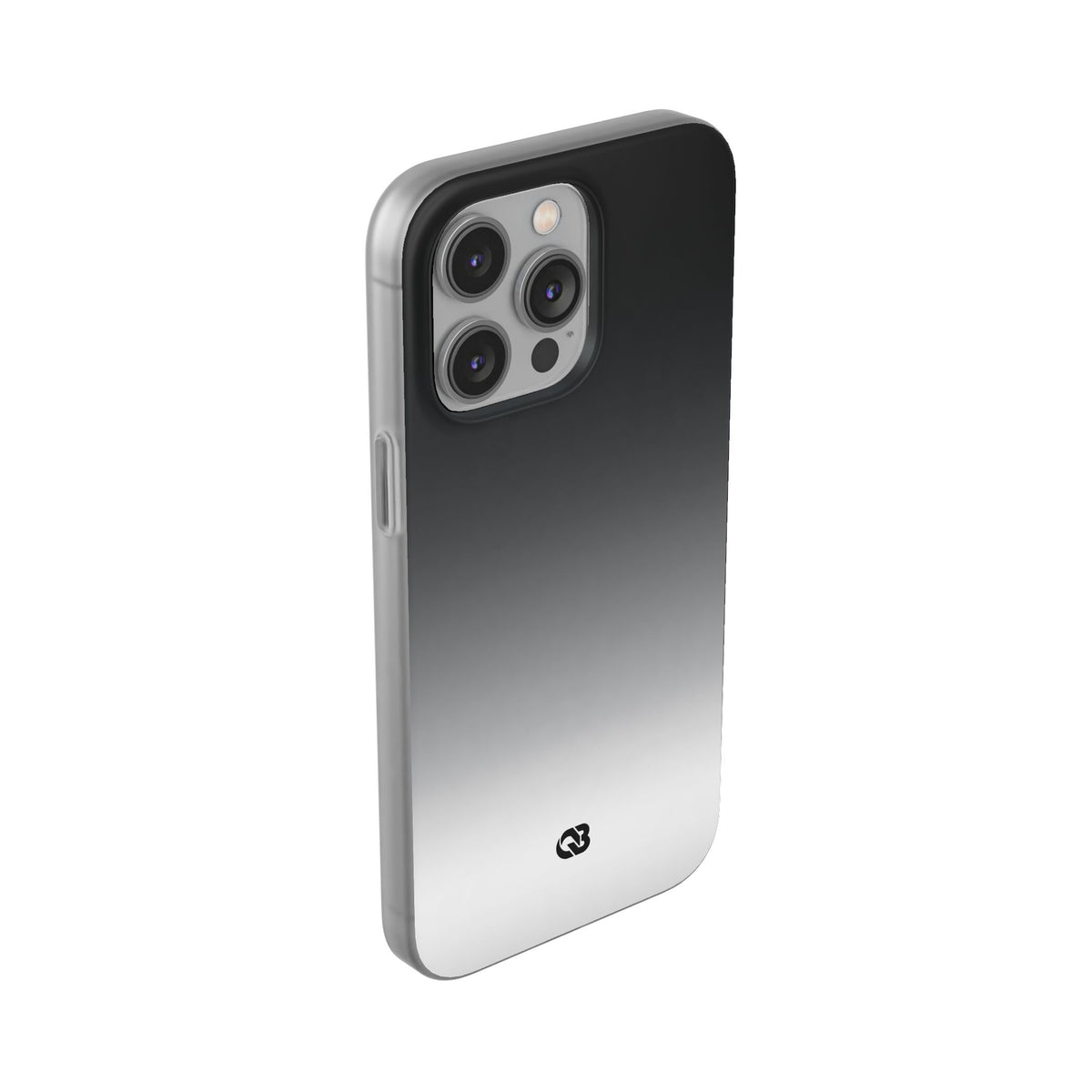 Noir Ombre Fade · Lite Phone Case for iPhone · Black