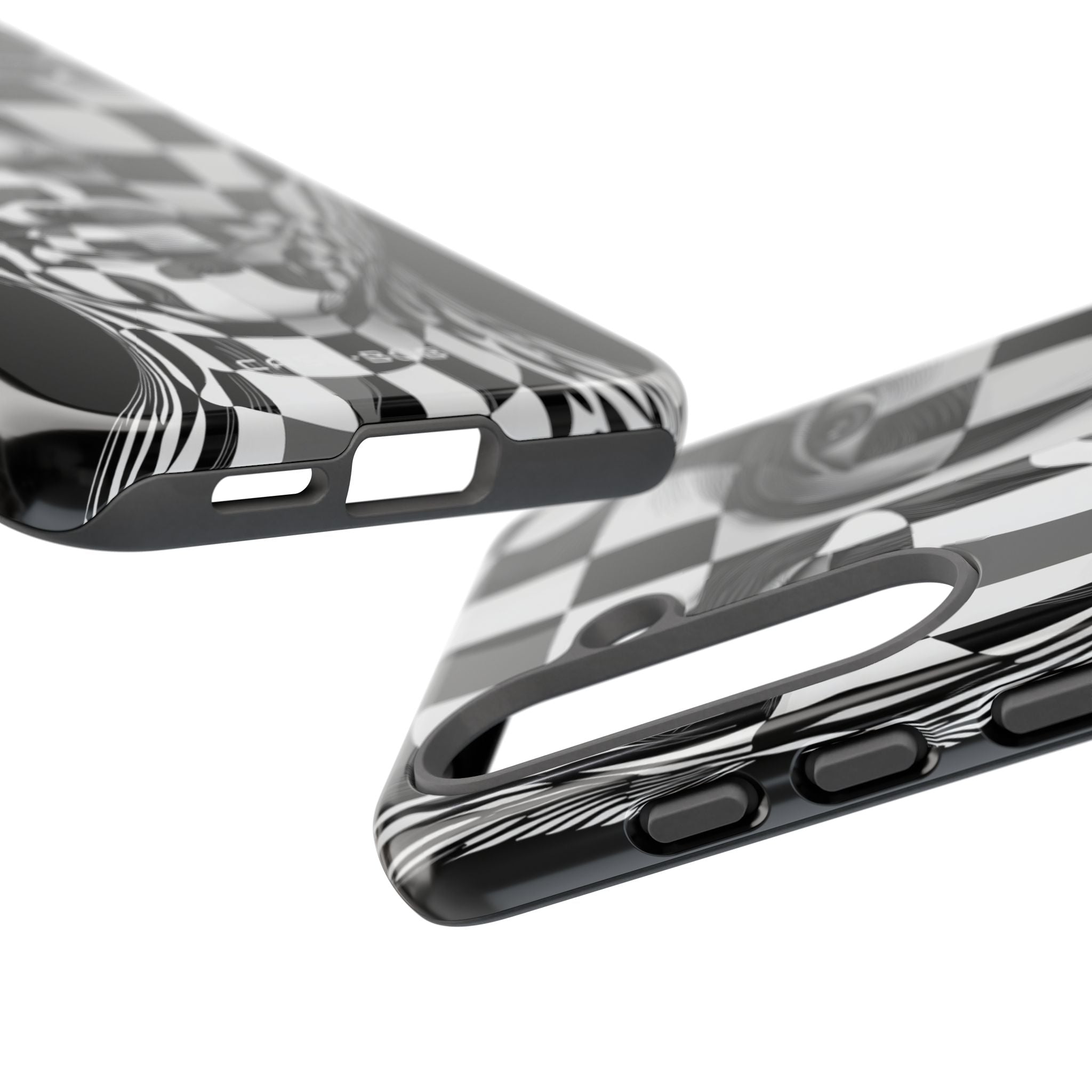 Kariertes Gesicht Samsung S25 Case - Tough