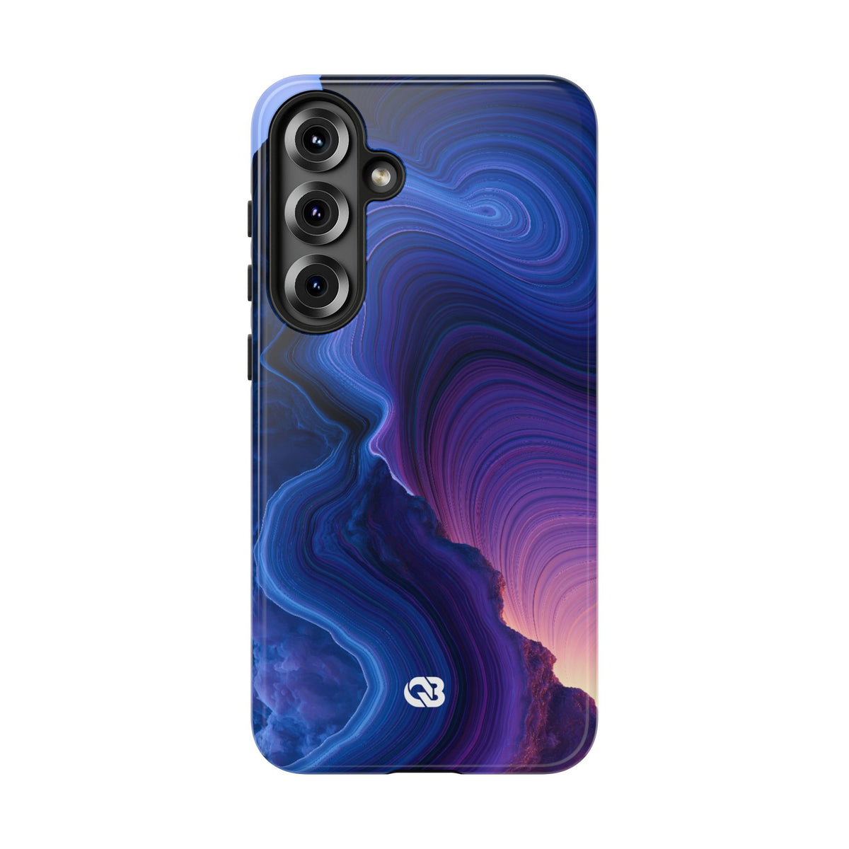 Radiant Strata · Tough Phone Case for Samsung · Blue