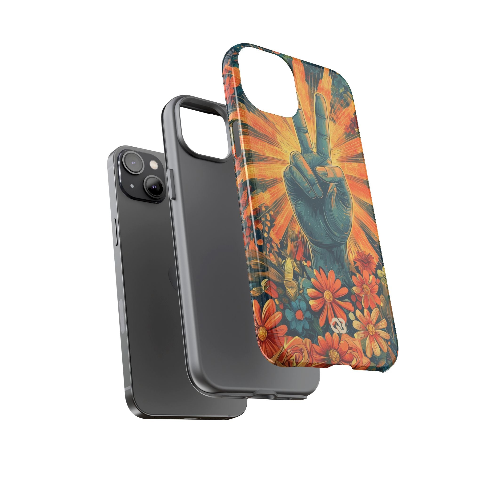 Radiant Peace Bloom · Tough Phone Case for iPhone