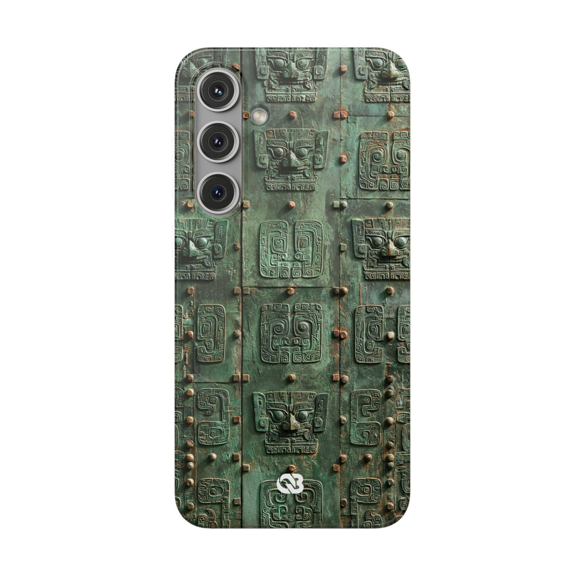 Dynastic Bronze Relief · Lite Phone Case for Samsung · Green