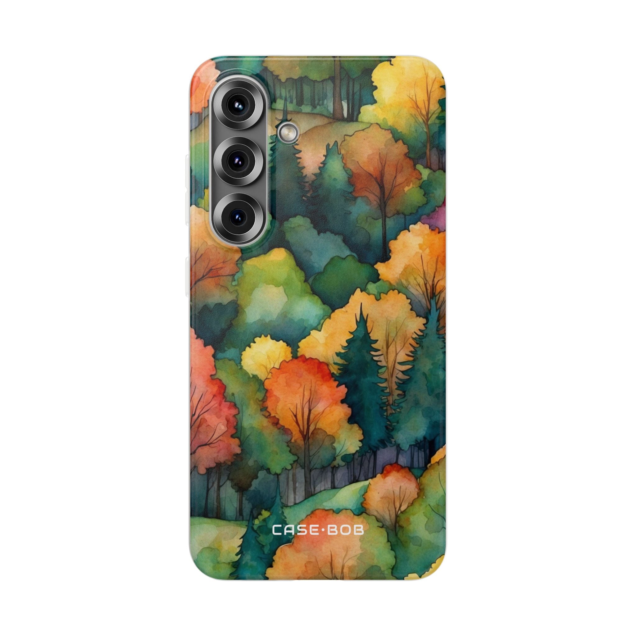 Üppiges Blätterdach Samsung S25 Case - Soft