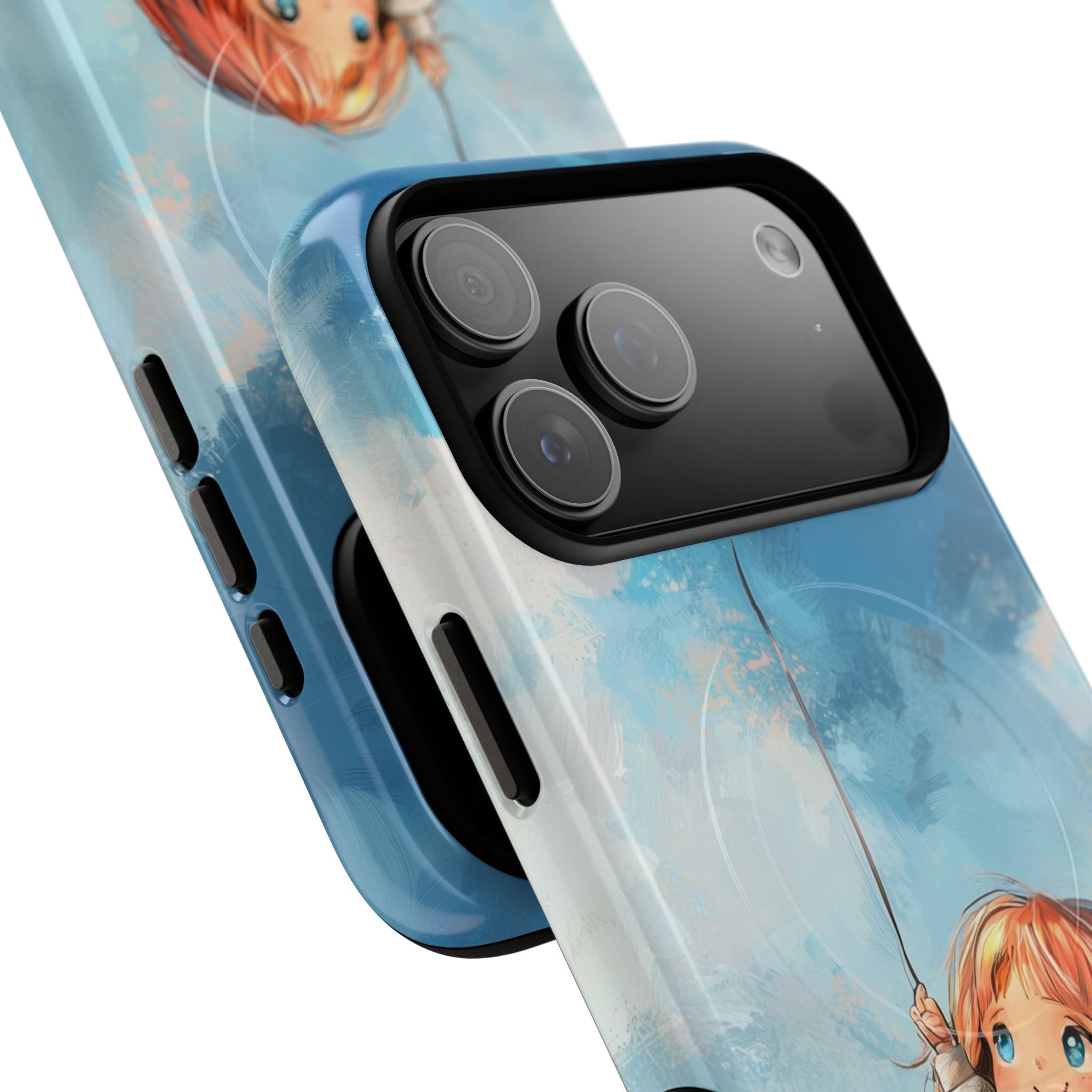 Crimson Heart Sky · Tough+ Coque de téléphone pour iPhone · Magsafe