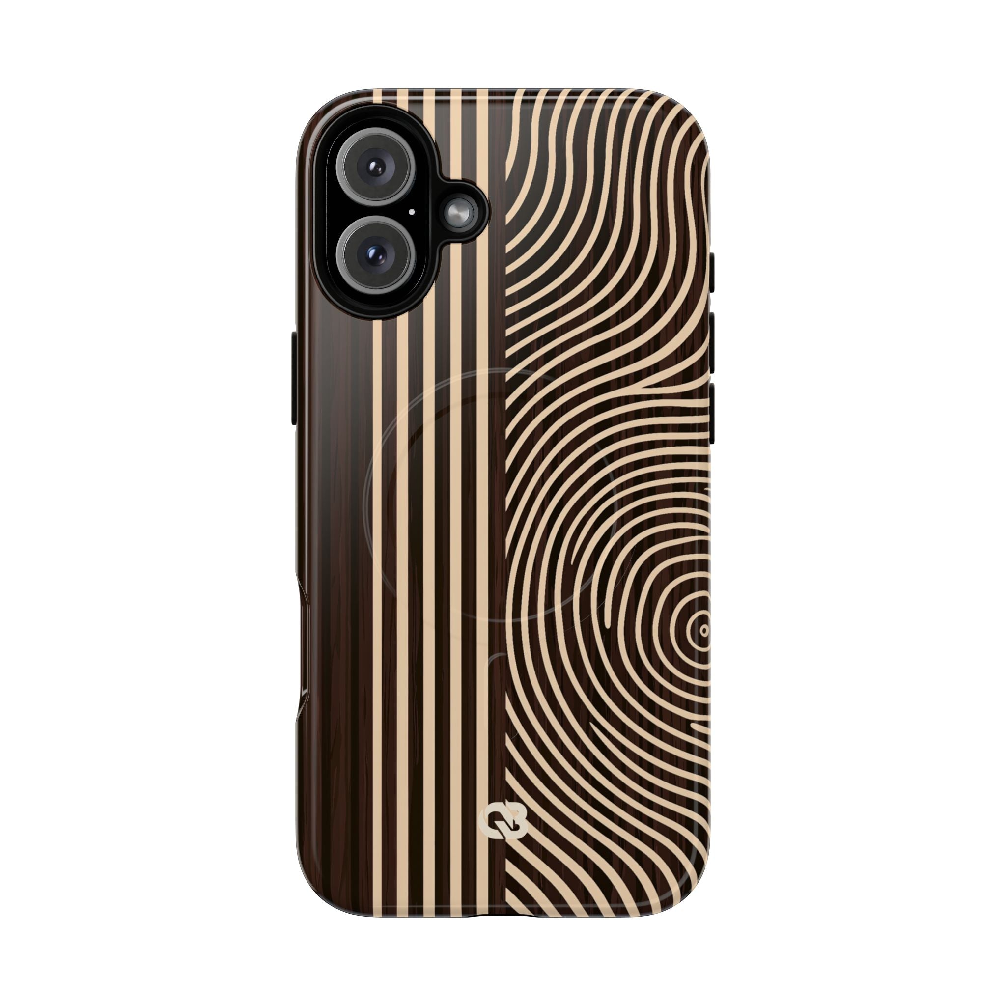 Brown Tough 2.0 Magsafe Phone Case for iPhone - Espresso Sand Ridge
