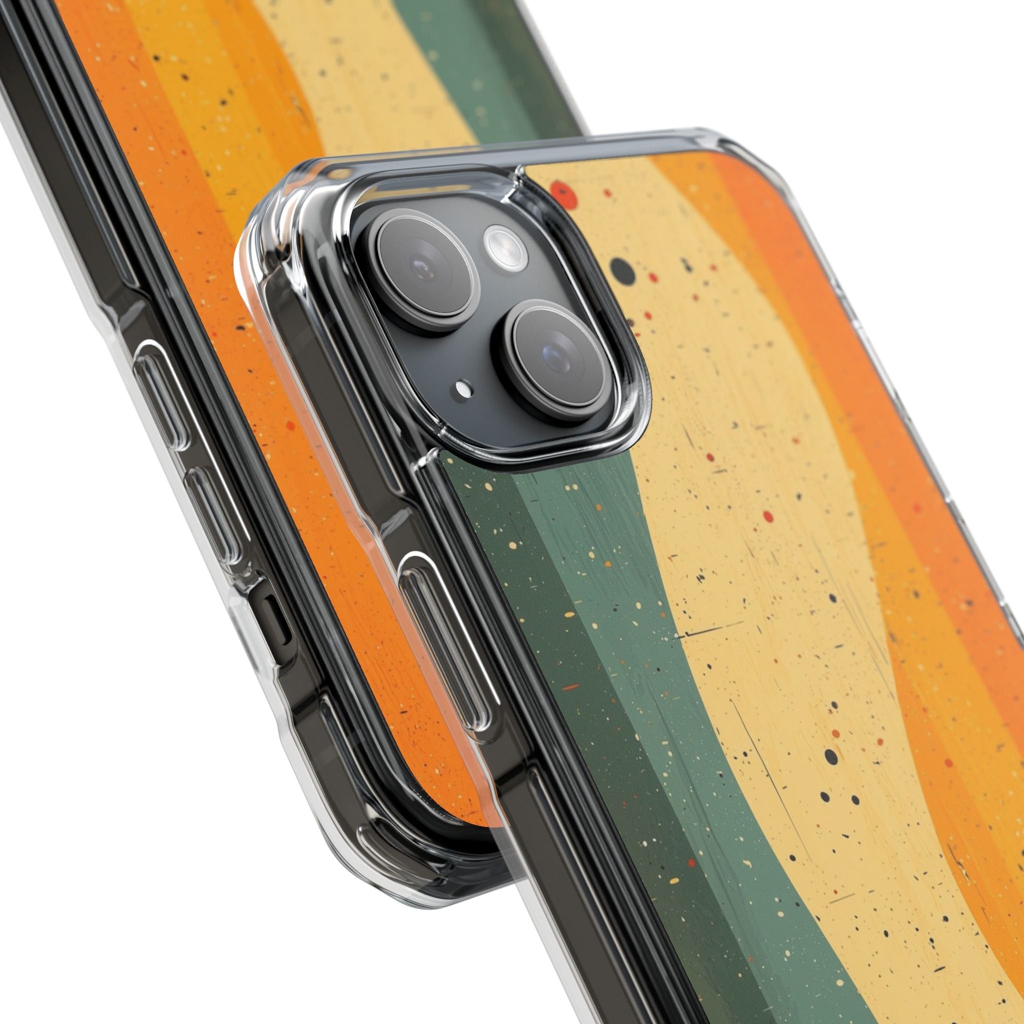 Aaltoileva metsäverho iPhone 15 Plus - Impact suojakotelo