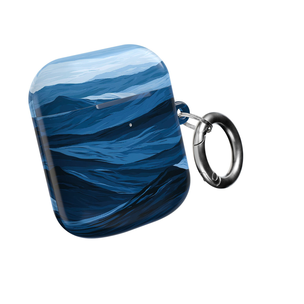 Cerulean Ridges · Hard Case for AirPods & AirPods Pro · Blue