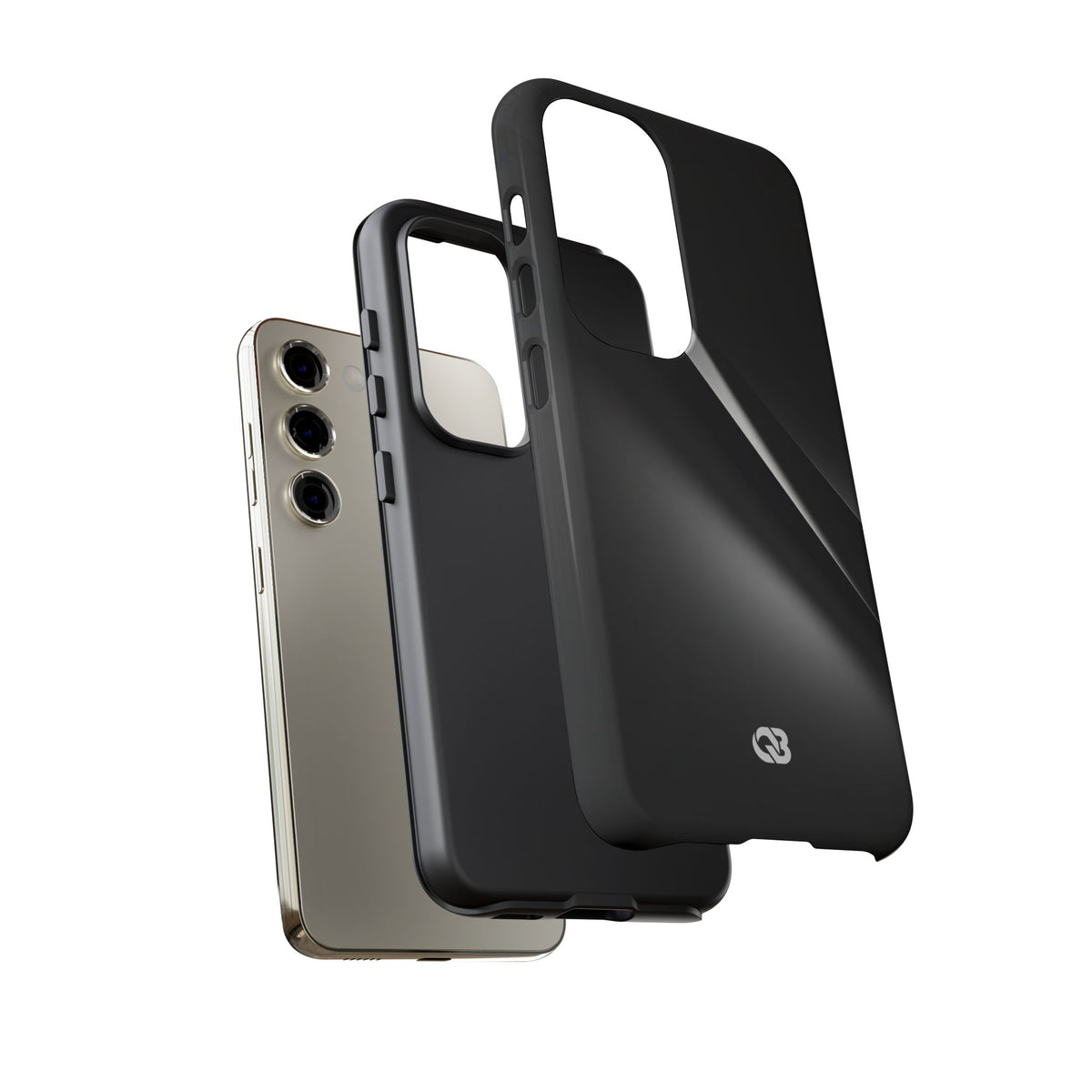 Obsidian Ridge · Tough Phone Case for Samsung · Black