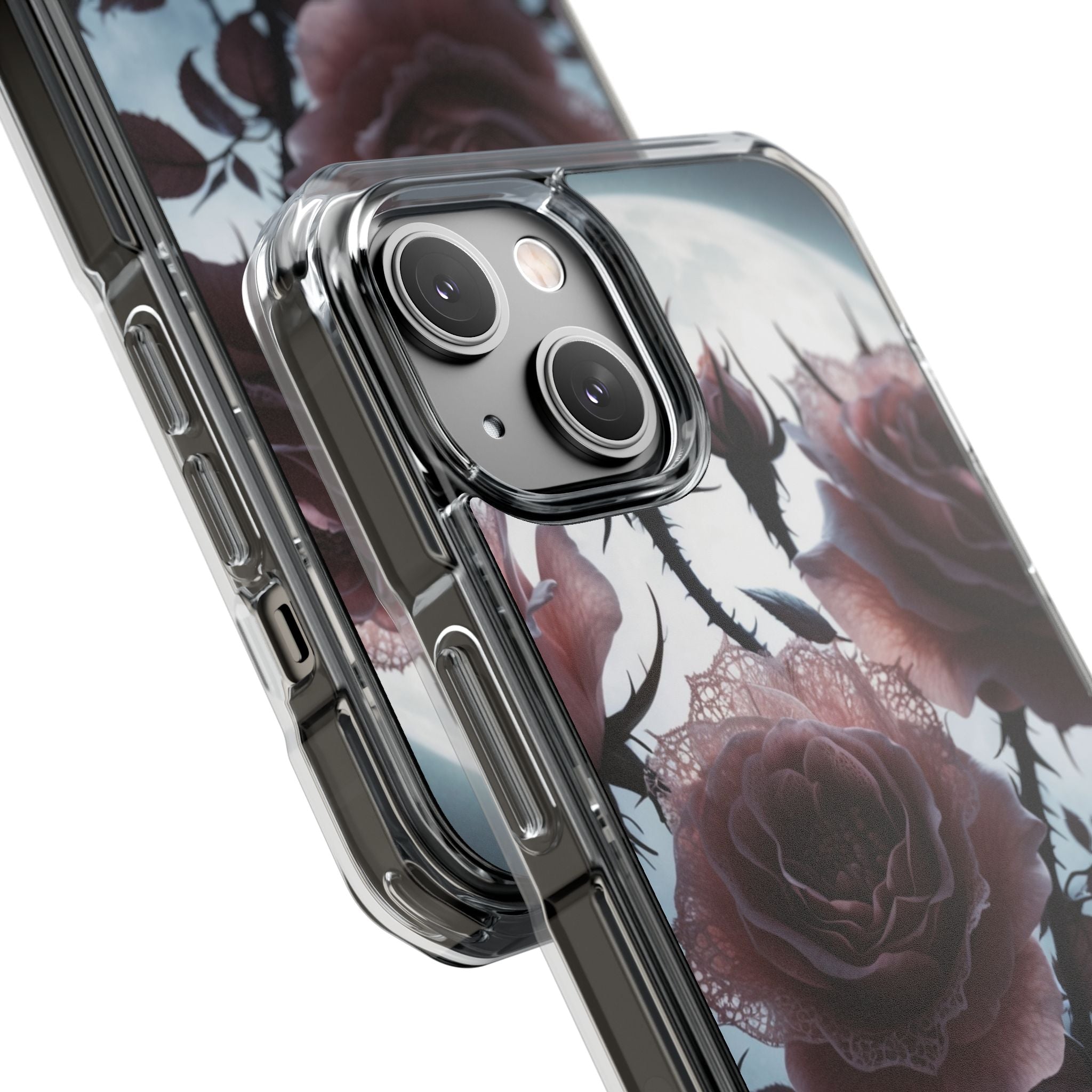 Leuchtende Rosen Dornen iPhone 14 Case - Impact