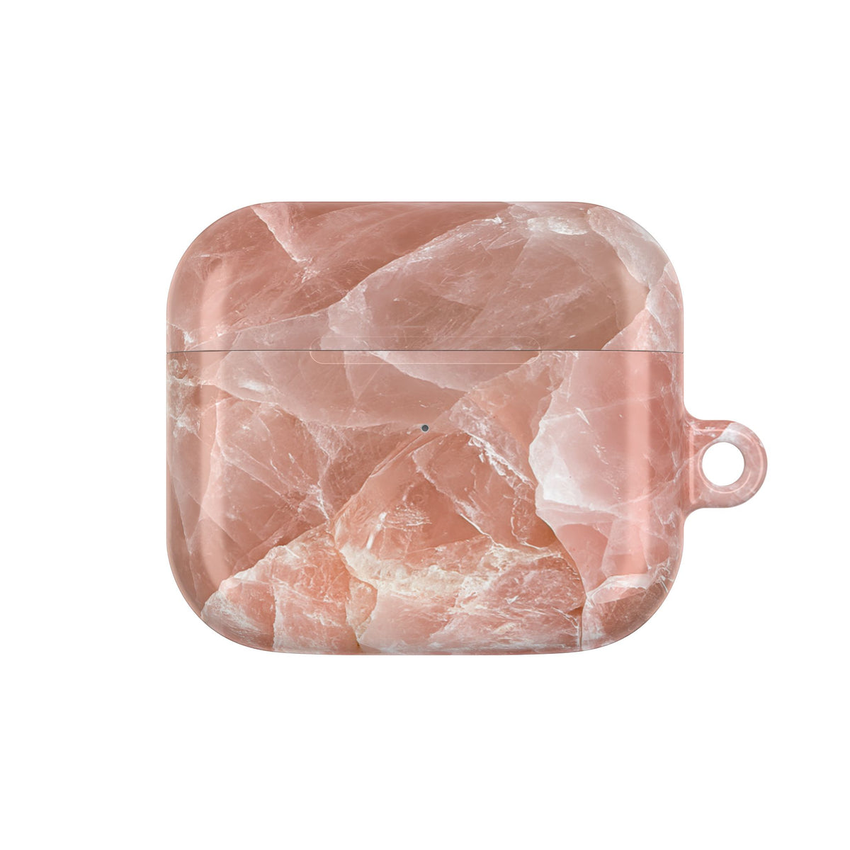 Rose Quartz Facet · Hard Case for AirPods & AirPods Pro · Pink