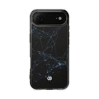 Black Impact MagSafe Phone Case for iPhone - Arctic Neural Mesh