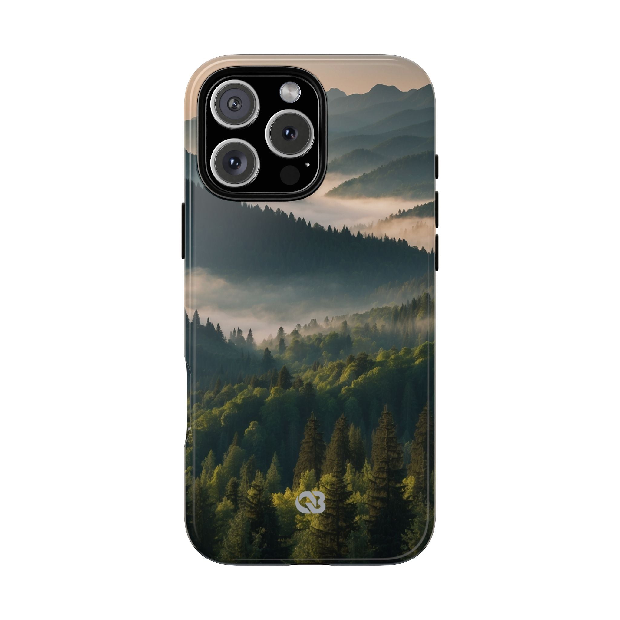 Foggy Mountain Ridge · Tough Phone Case for iPhone