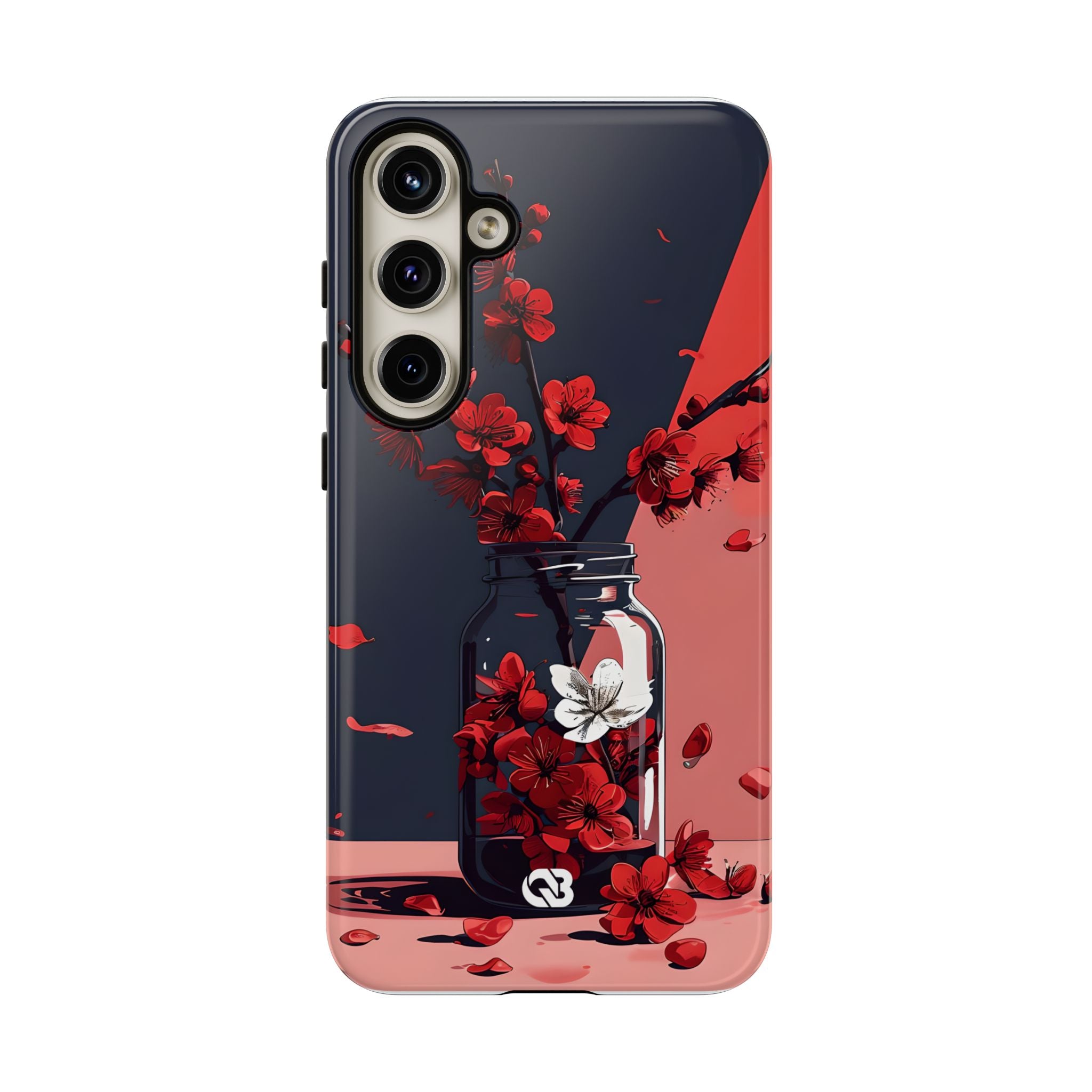 Crimson Blossom Jar · Tough Phone Case for Samsung