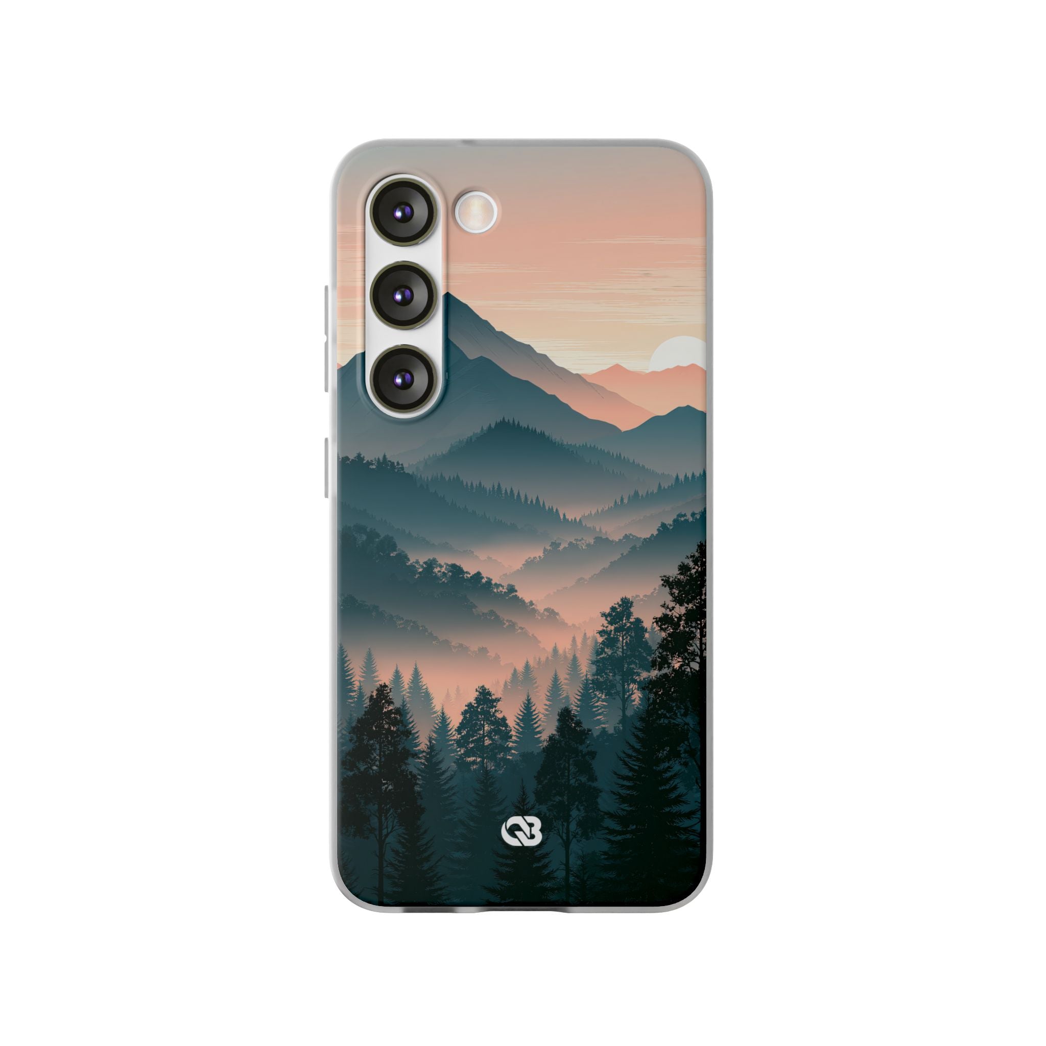 Teal Lite Phone Case for Samsung - Alpine Teal Horizon