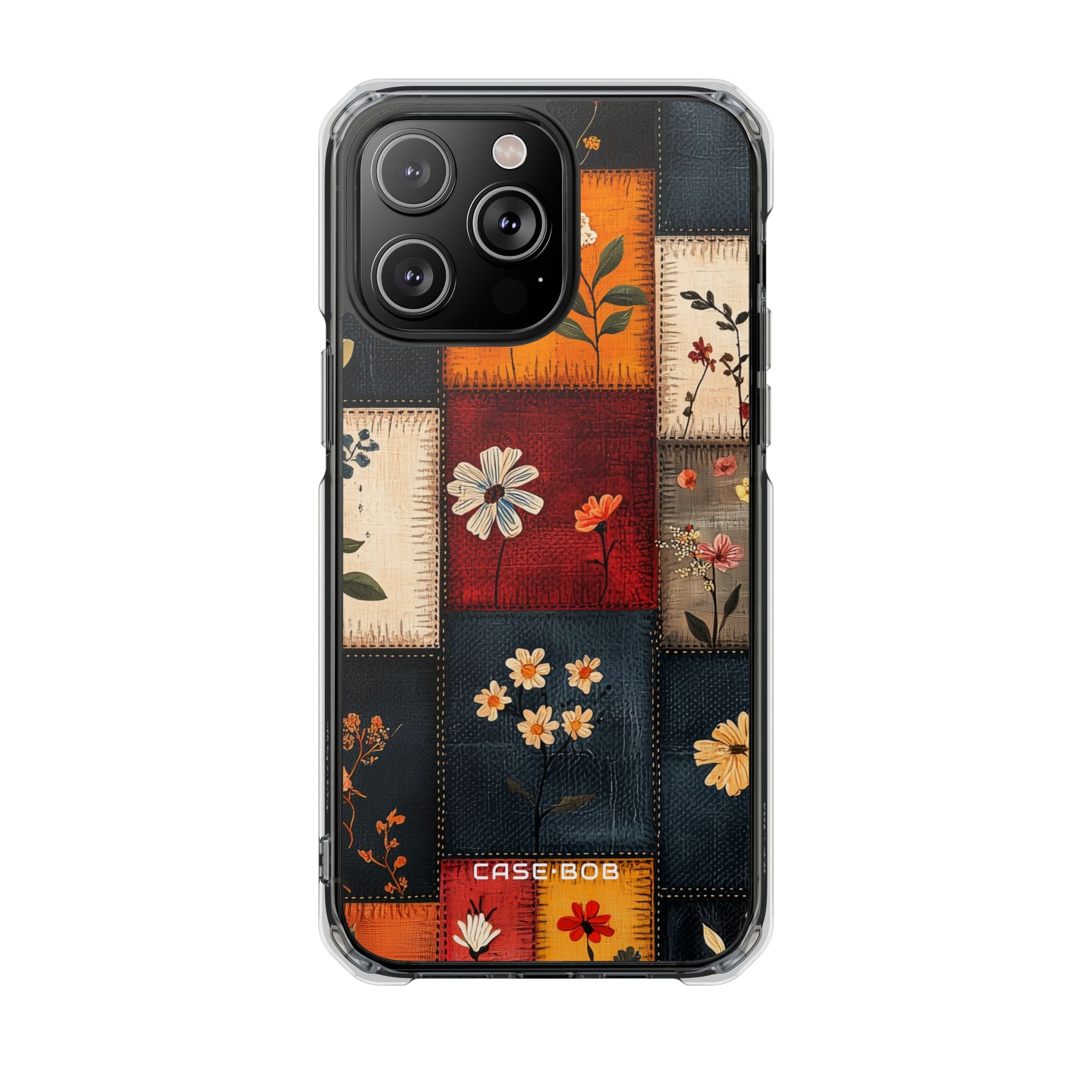 Patchwork Blooms iPhone 14 Pro Max - Impact suojakotelo