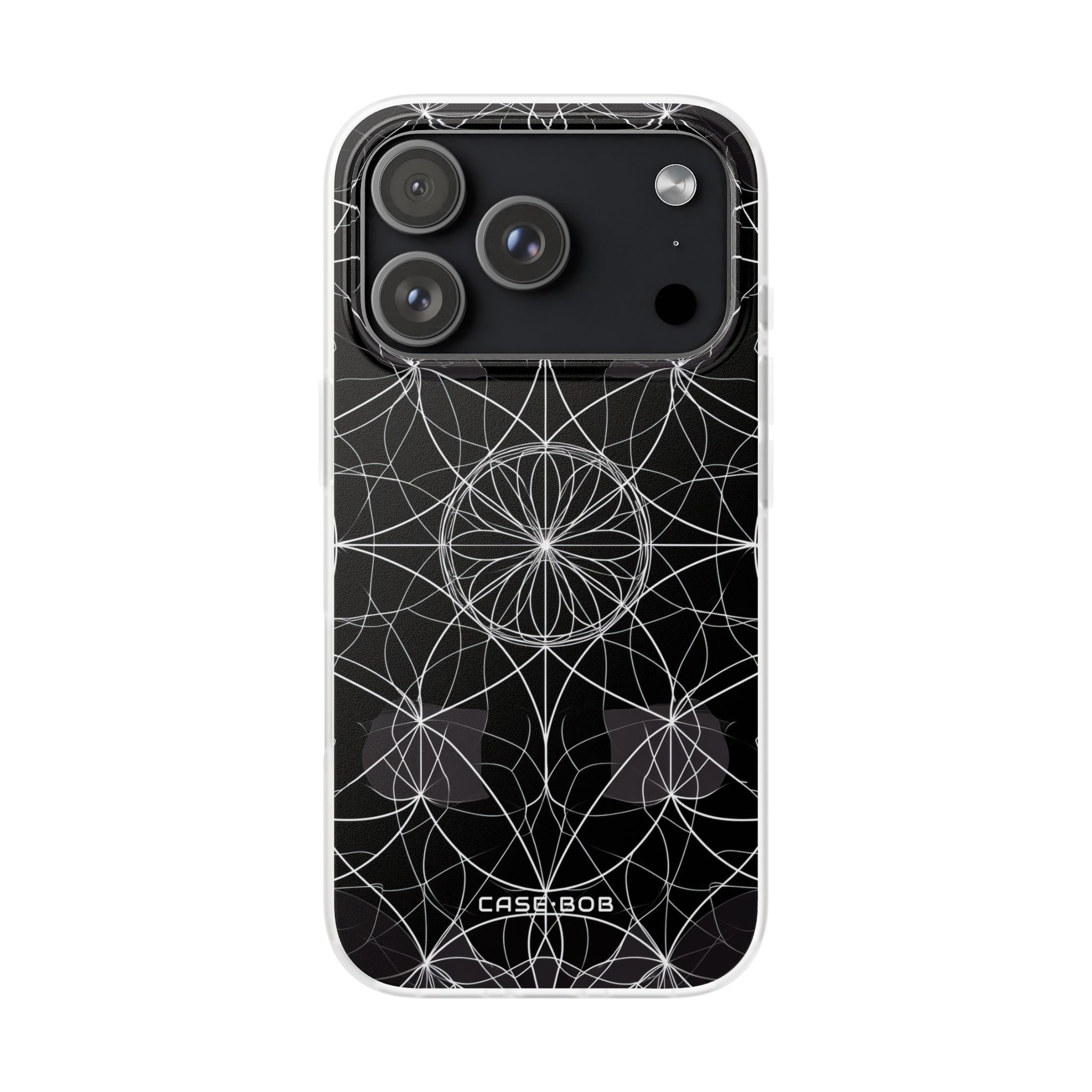 Radiant Petal Orbit iPhone 17 Pro Case - Soft - CASE•BOB