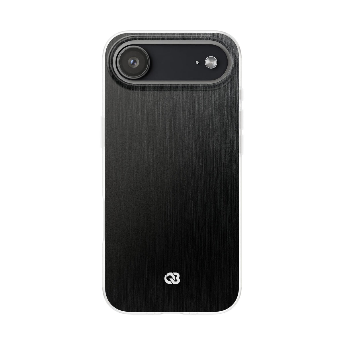 Black Lite Phone Case for iPhone - Brushed Obsidian Slate