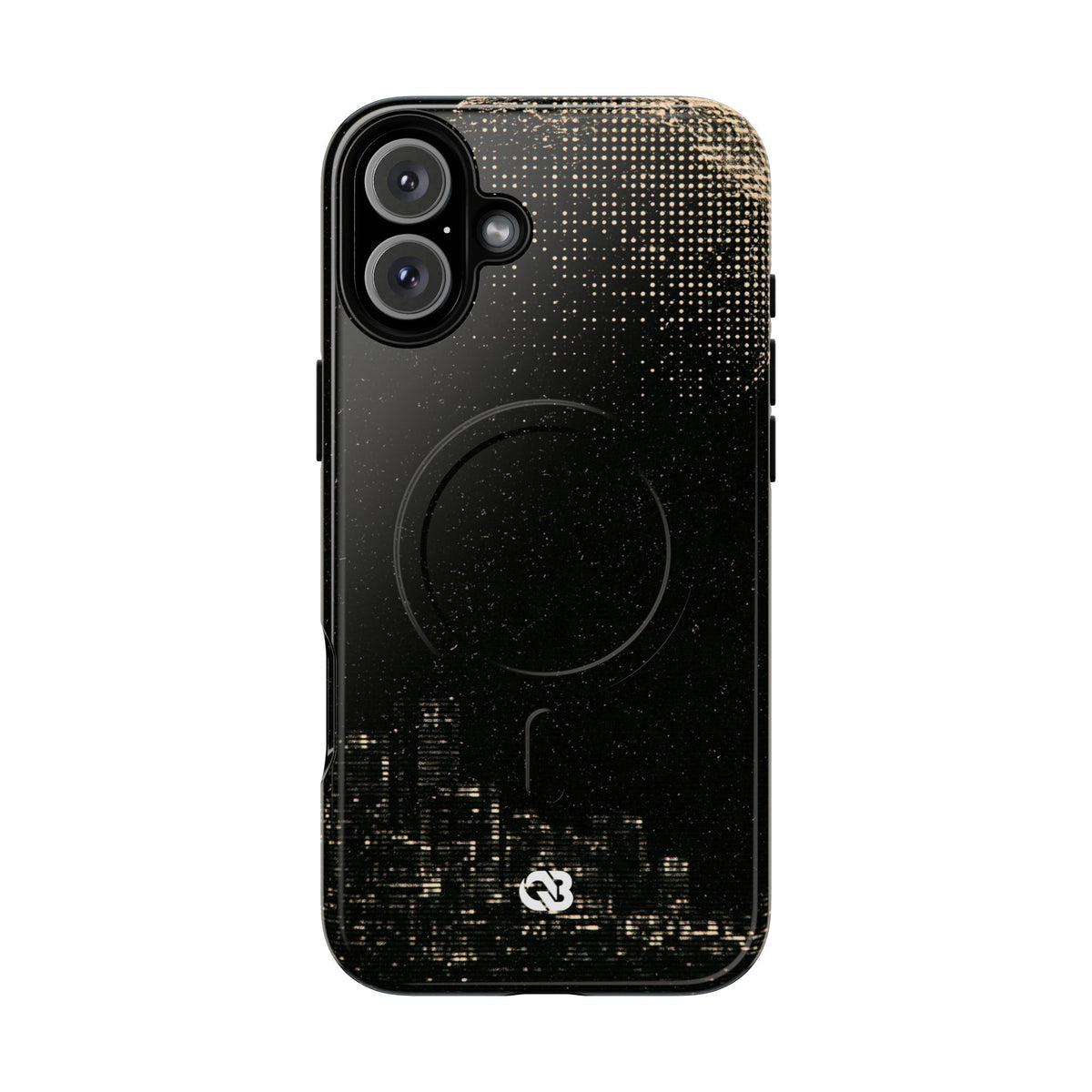 Lunar Metropolis Nocturne · Tough 2.0 Magnetic Phone Case for iPhone · Black