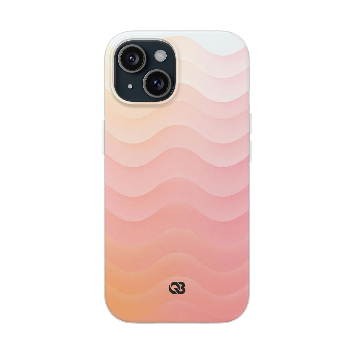 Blush Horizon Waves · Lite Phone Case for iPhone · Pink