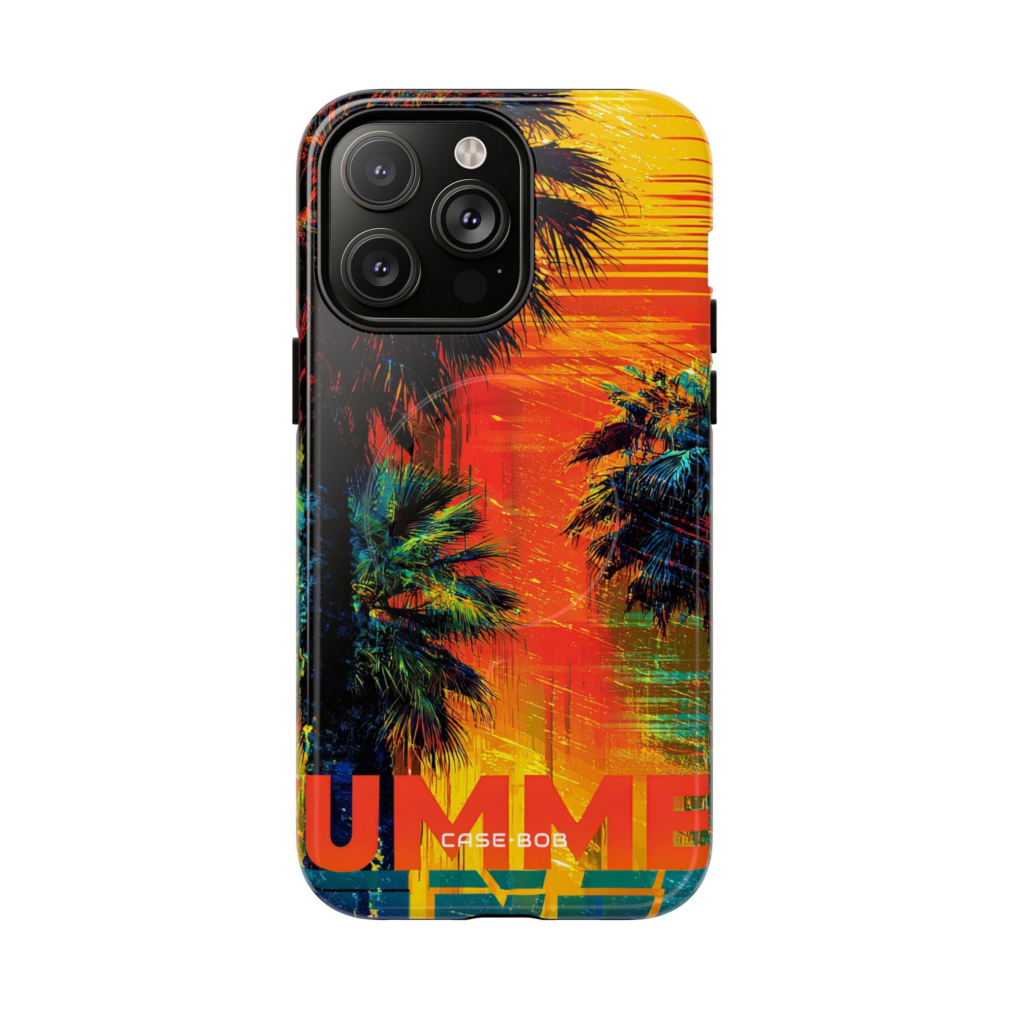 Tropical Sunburst iPhone 14 Pro Max -kovaus - Tough+