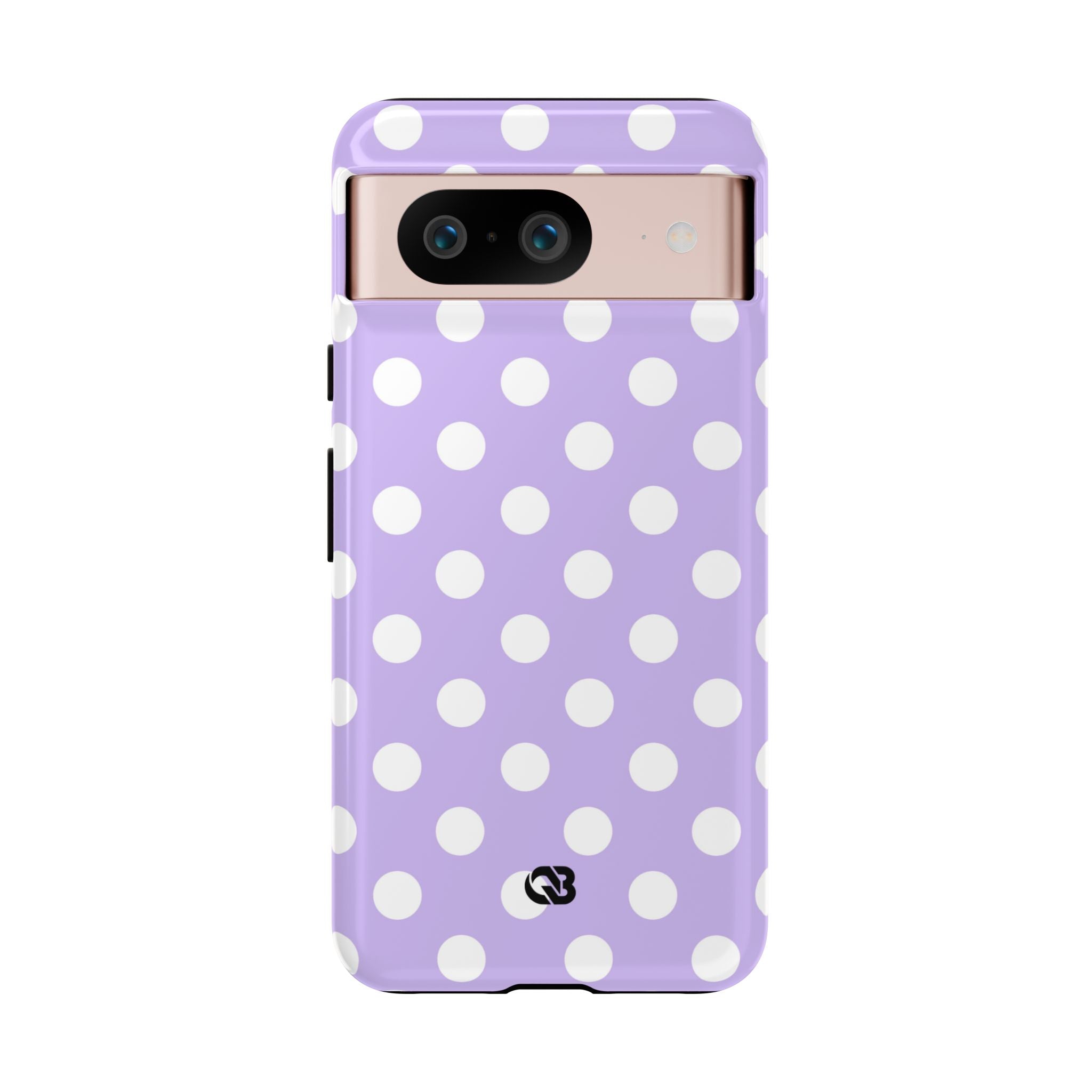 Lavender Polka Grid · Tough Θήκη για Google Pixel