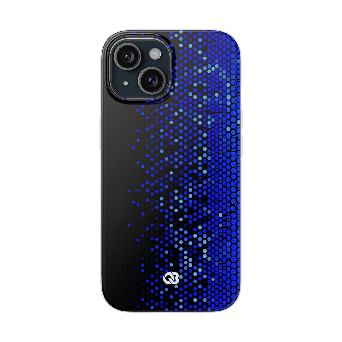 Cobalt Hex Dispersion · Lite Phone Case for iPhone · Blue