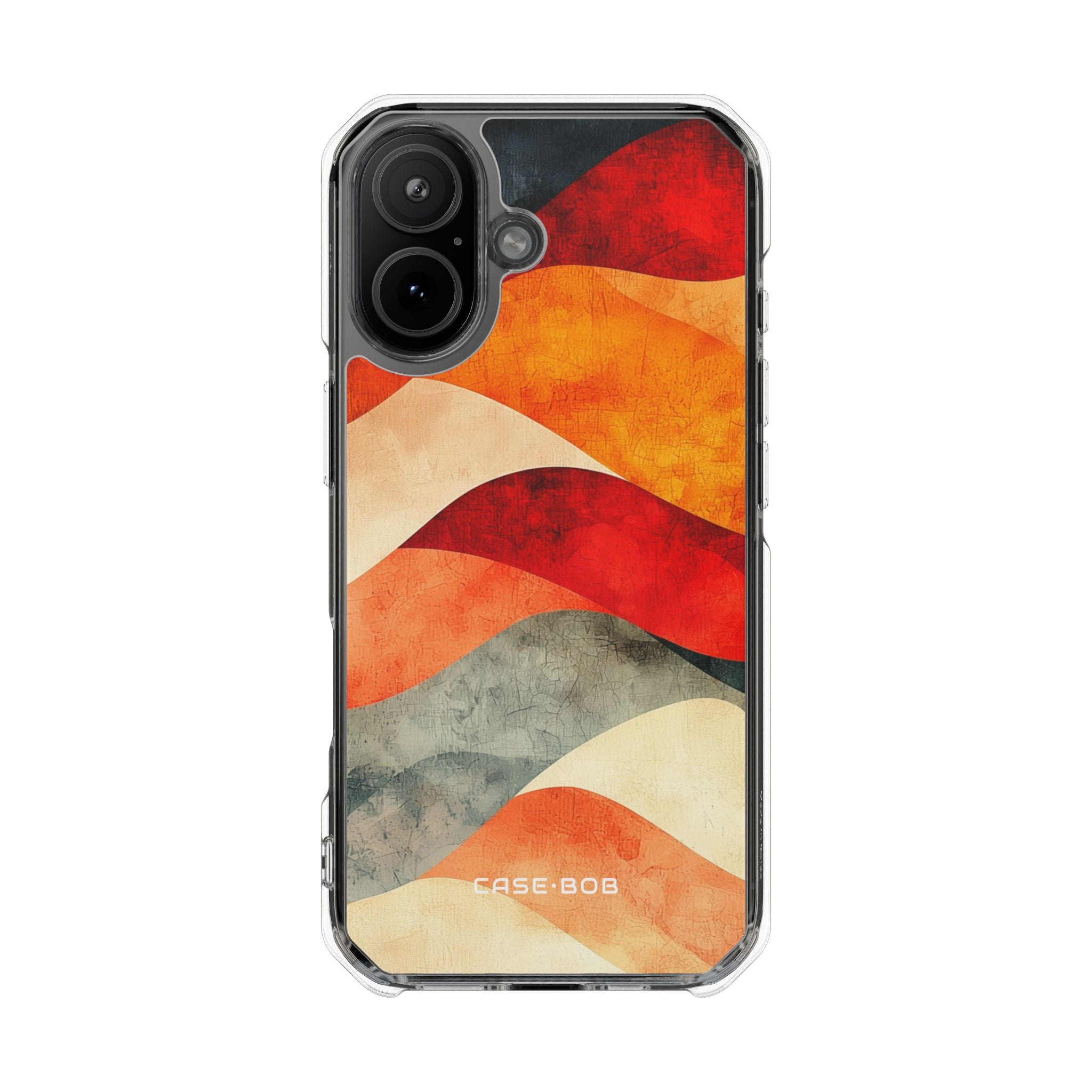 Crackled Waves iPhone 17 Case - Impact