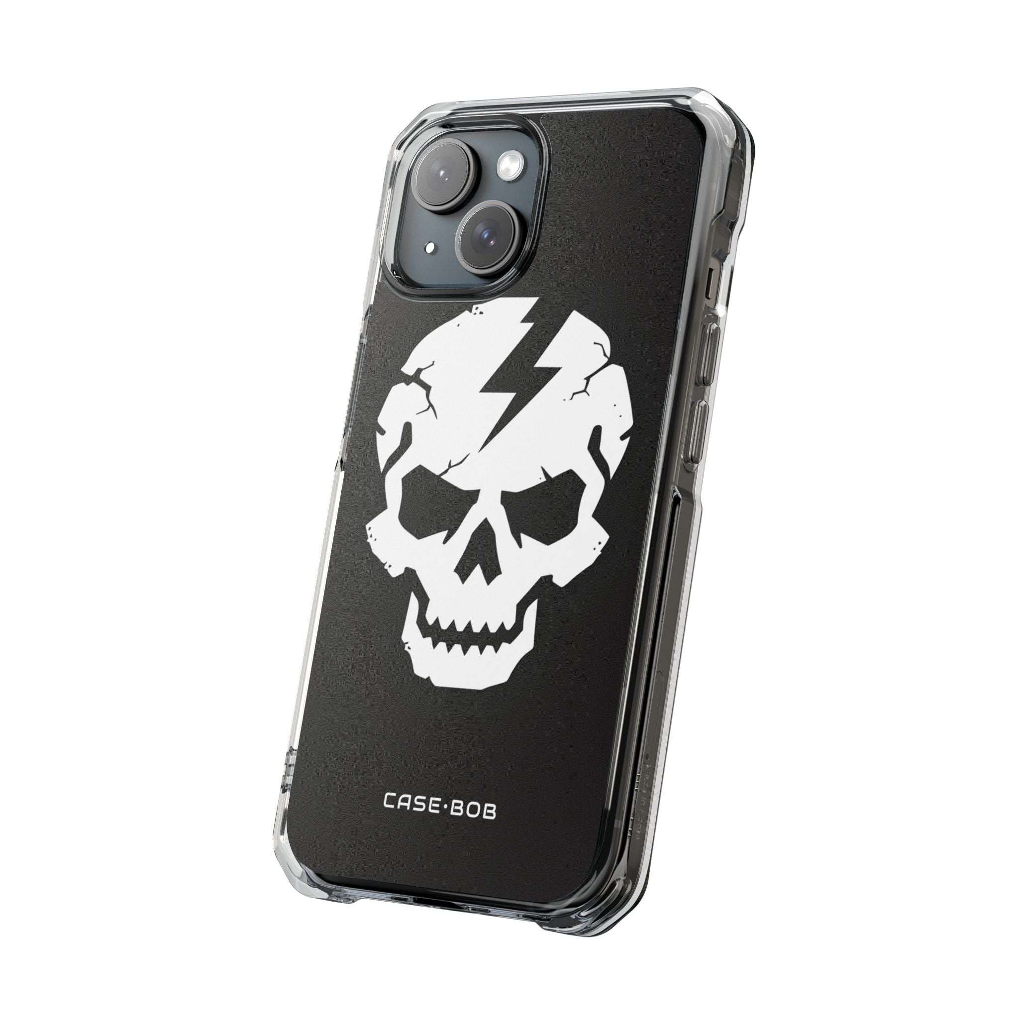 Lightning Skull iPhone 15 Case - Impact
