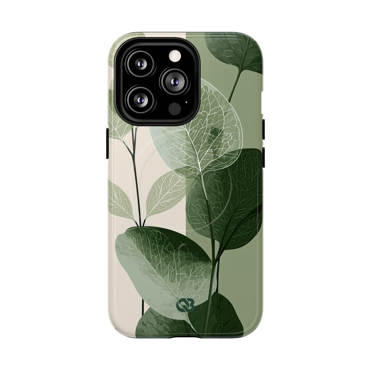 Layered Eucalyptus Study · Tough 2.0 Magnetic Phone Case for iPhone · Green