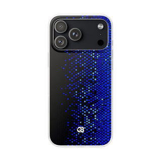 Cobalt Hex Dispersion · Lite Phone Case for iPhone · Blue