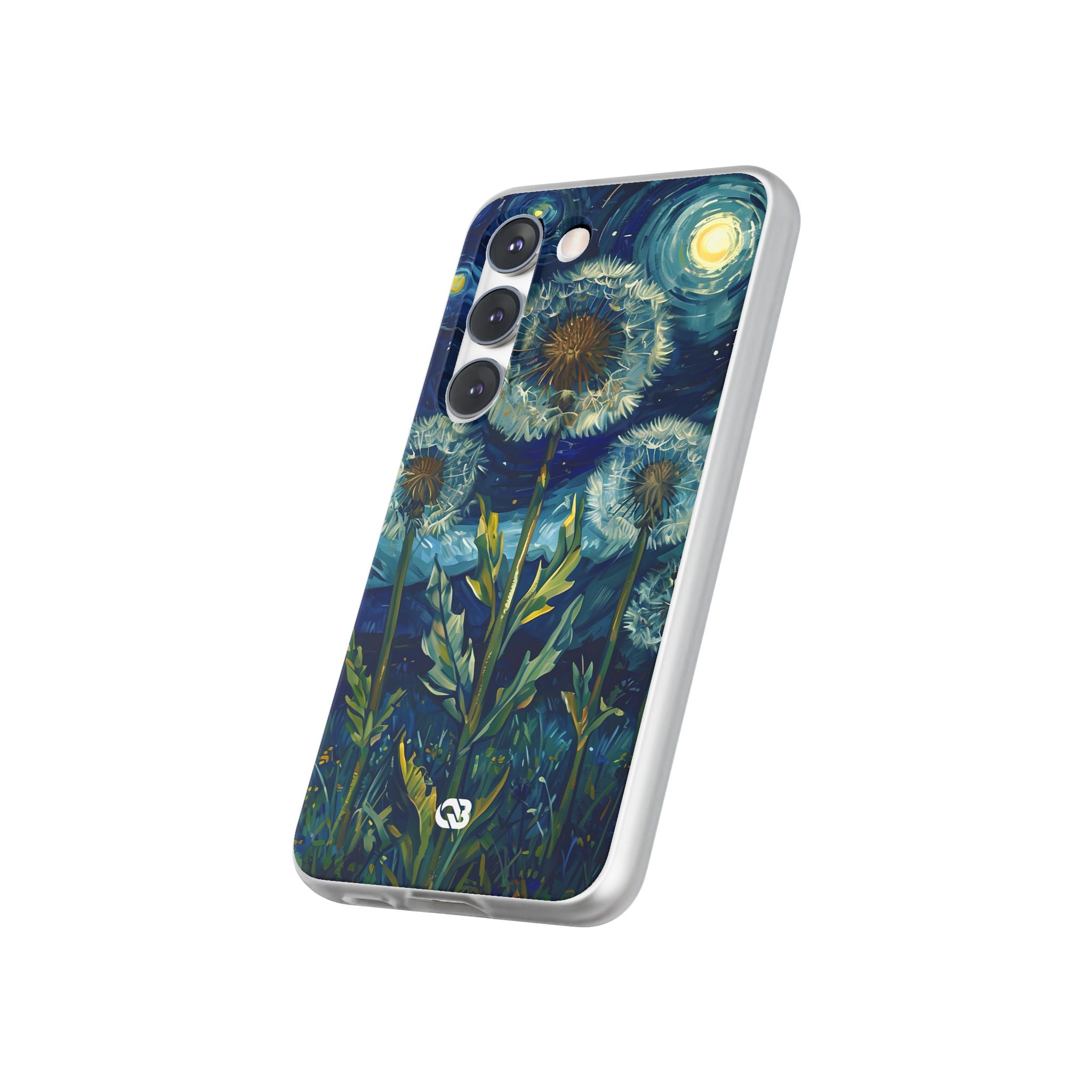Starry Dandelion Swirl · Soft Phone Case for Samsung