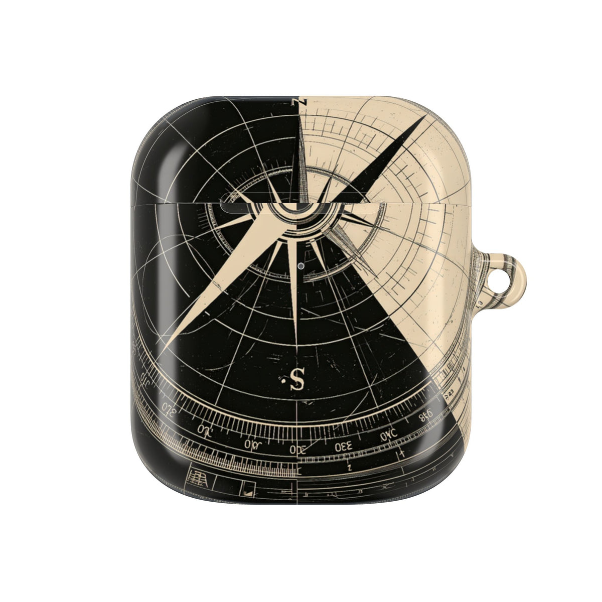 Orbital Meridian · Hard Case for AirPods & AirPods Pro · Black