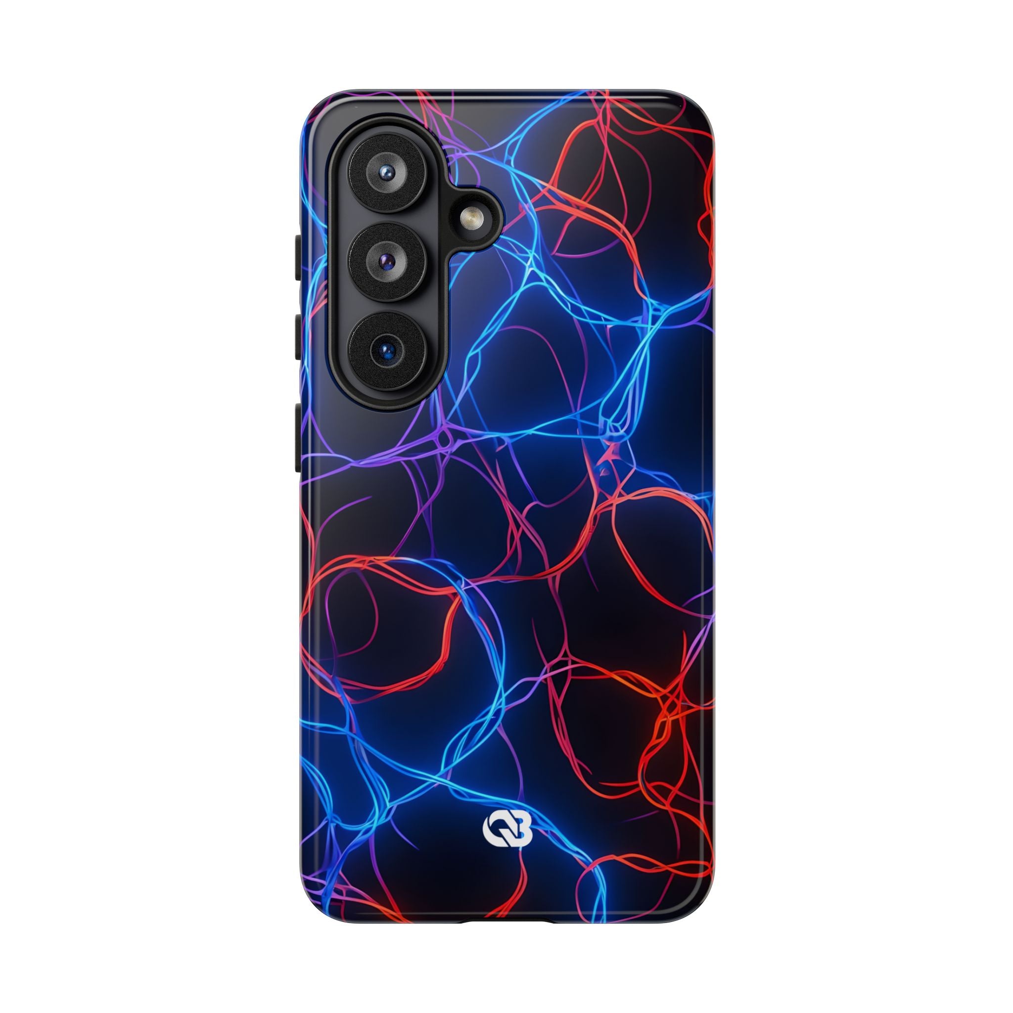 Electric Synapse Glow · Tough Handyhülle für Samsung