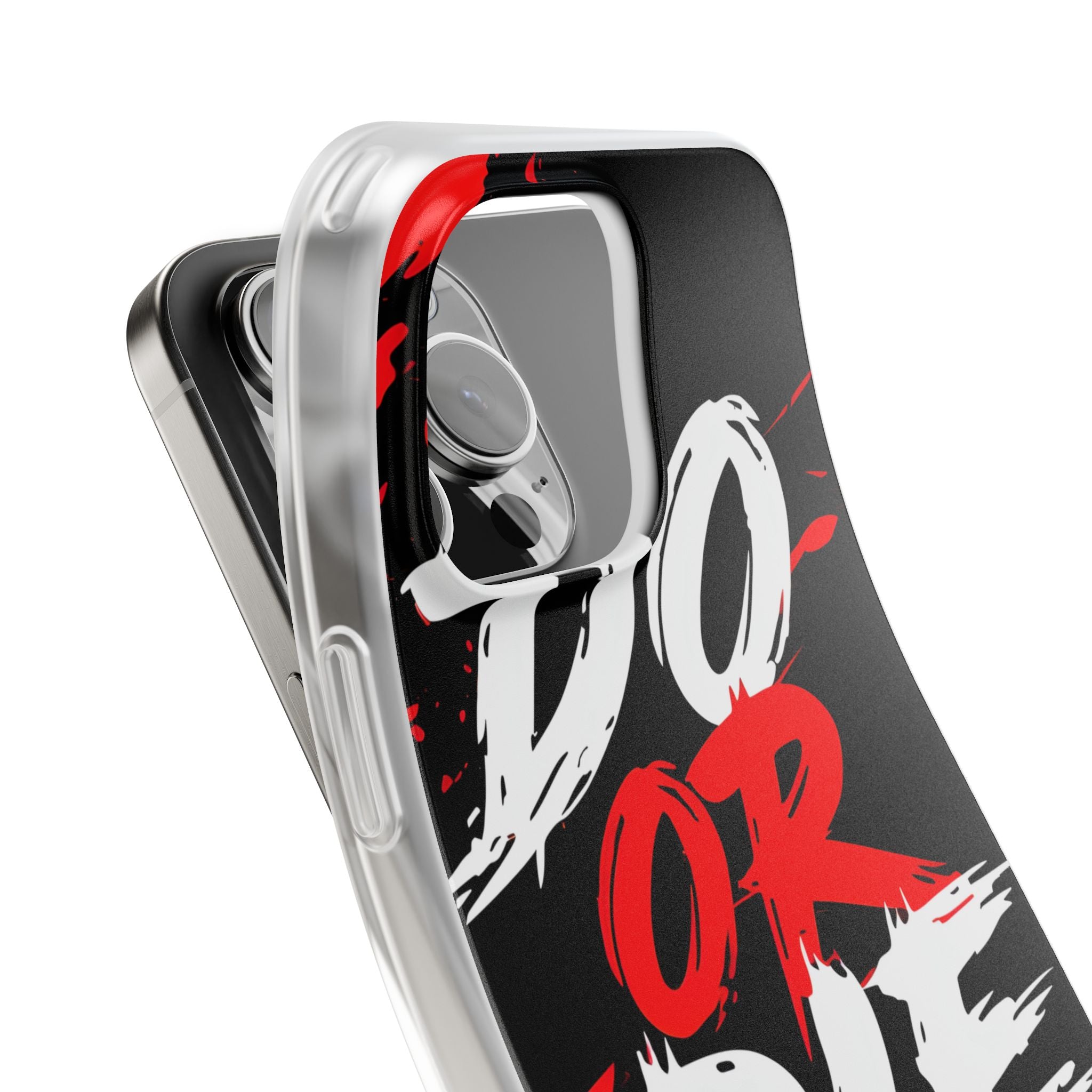 Do Or Die Splatter iPhone 16 Pro Max -pehmeä suojakotelo