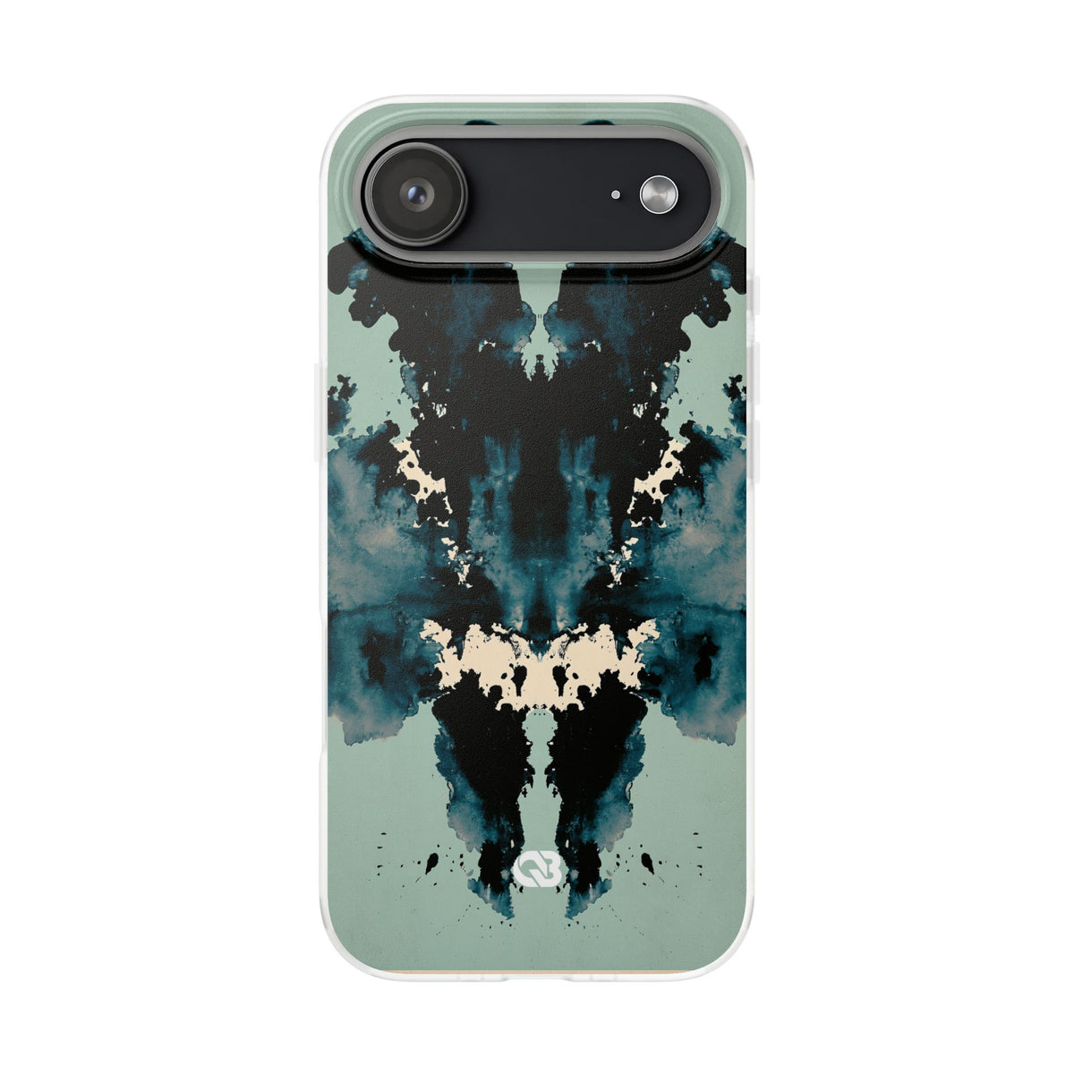 Rorschach Ink Void · Lite Phone Case for iPhone · Black