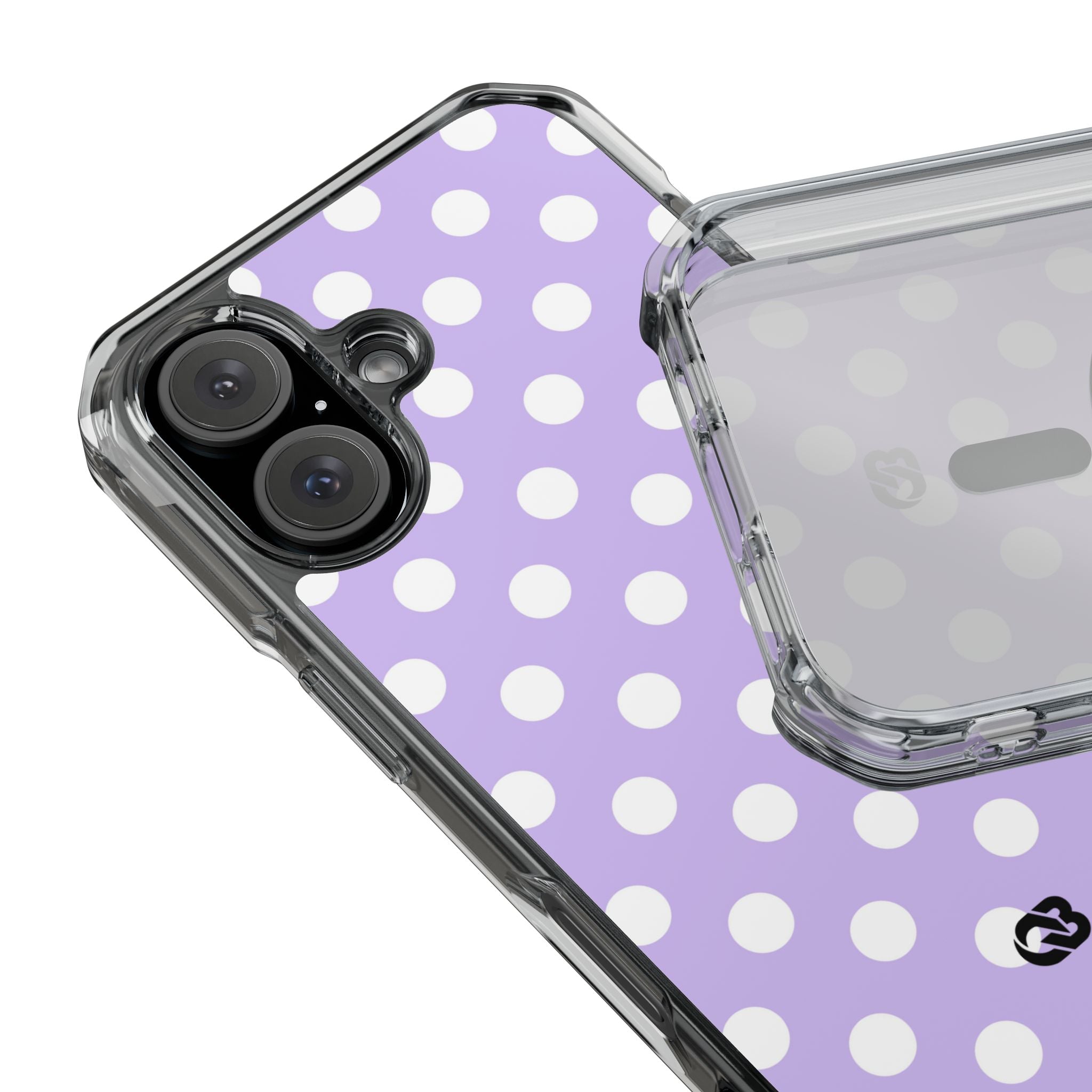 Lavender Polka Grid · Impact Telefoncover til iPhone · Magsafe