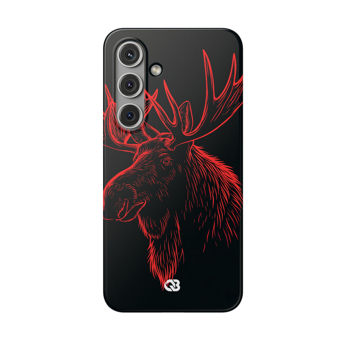 Nordic Elk · Lite Phone Case for Samsung · Black