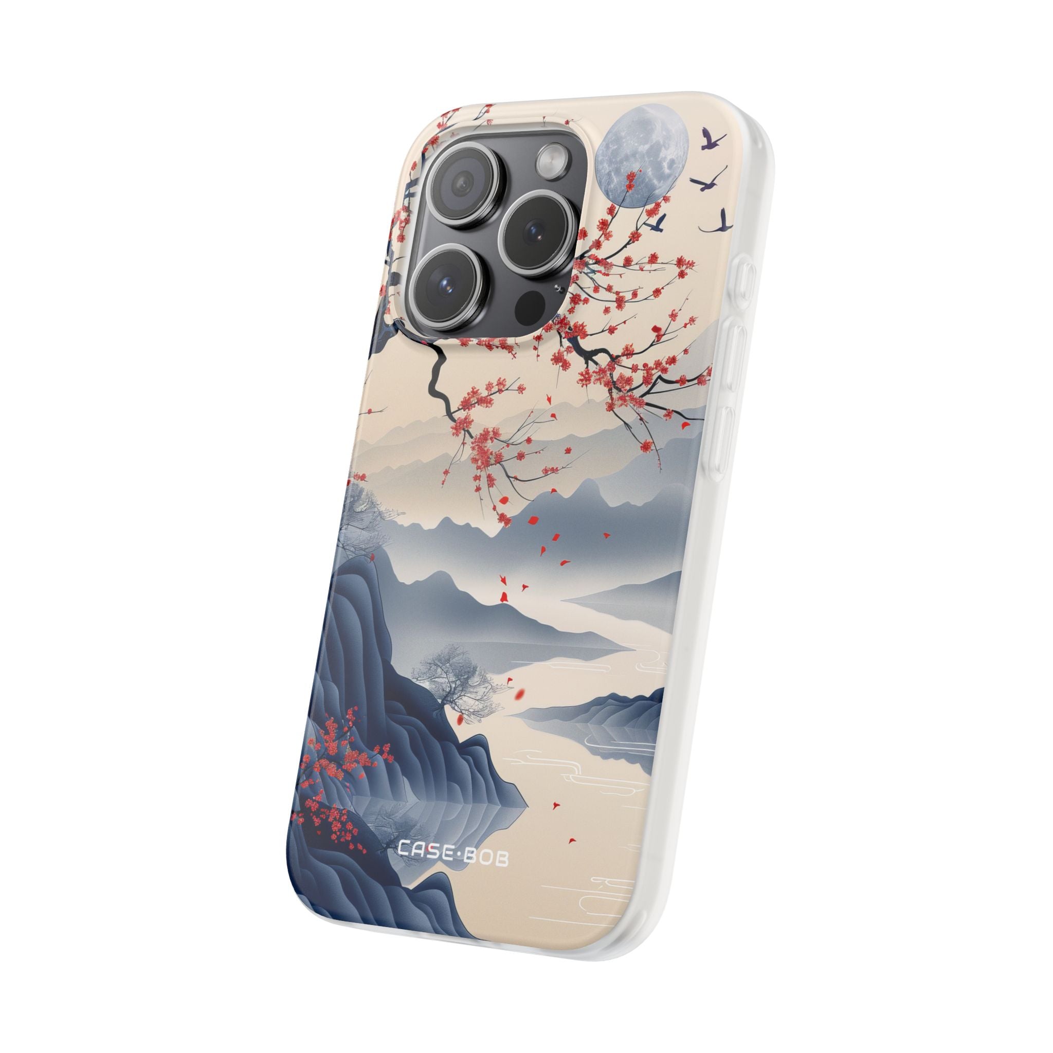 Blossom Moonbranch iPhone 15 Pro Case - Soft