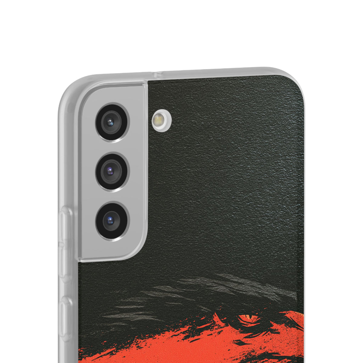 Crimson Raptor Noir · Lite Phone Case for Samsung · Black