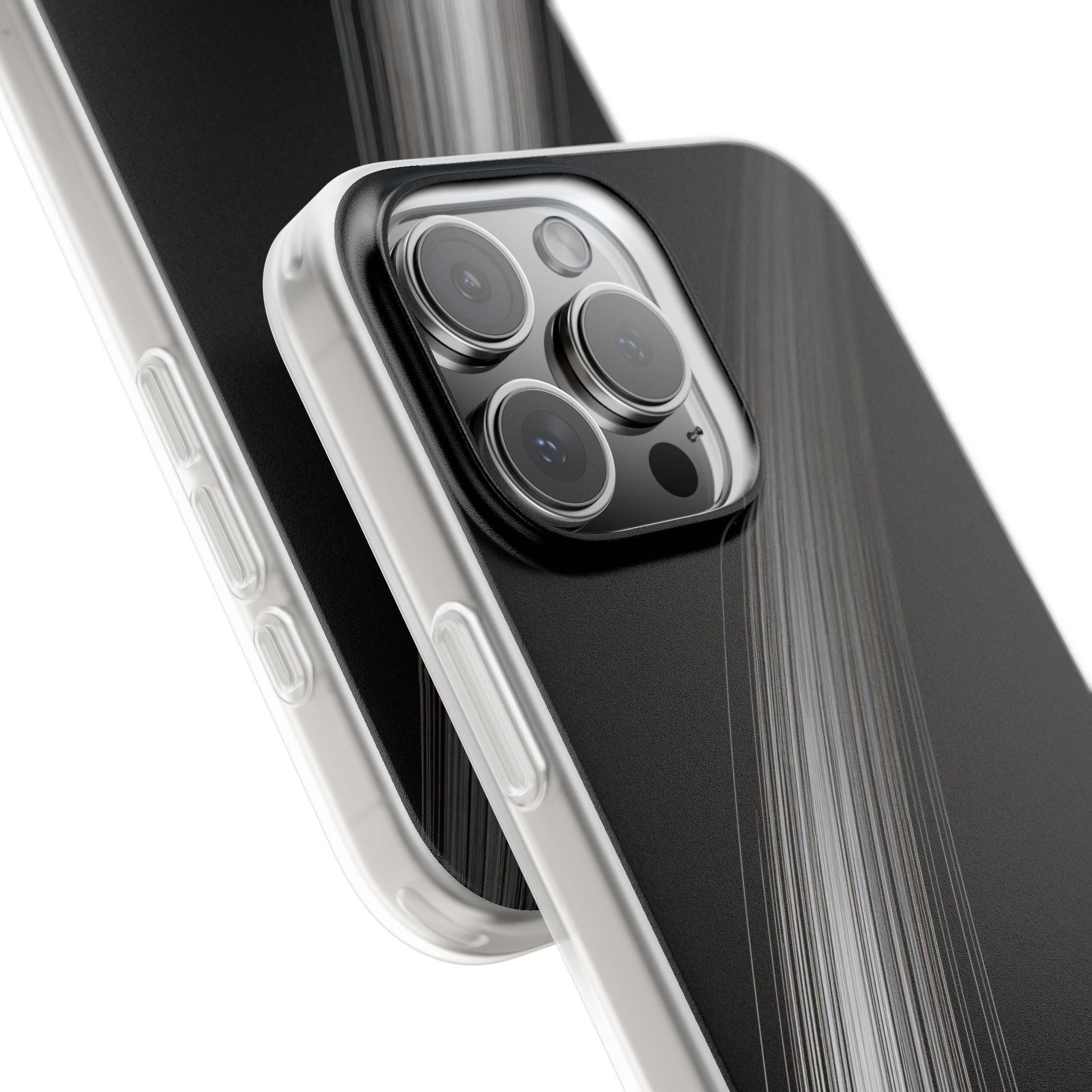 Black Lite Phone Case for iPhone - Linear Velocity Beam
