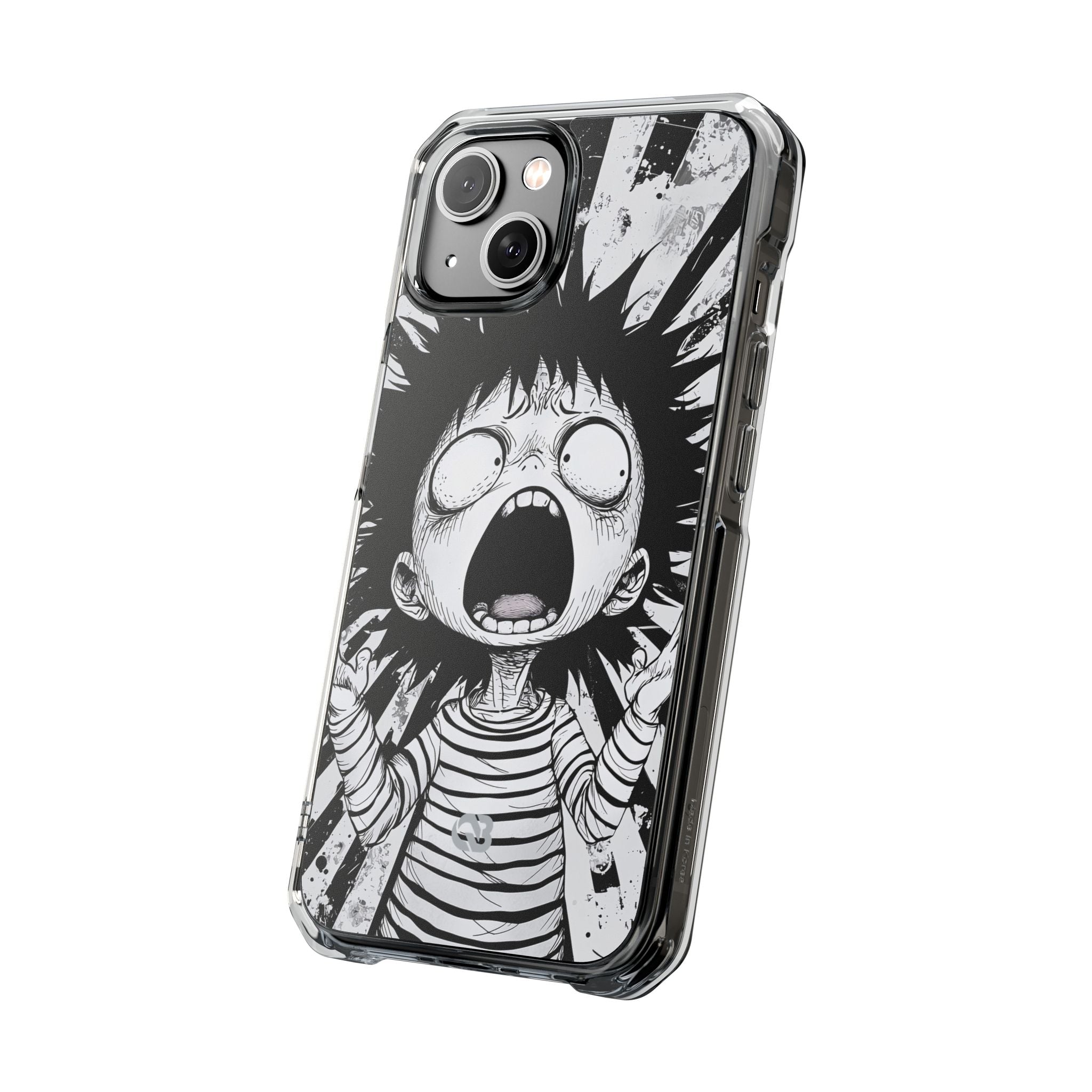 Chaotic Monochrome Scream · Impact Magsafe