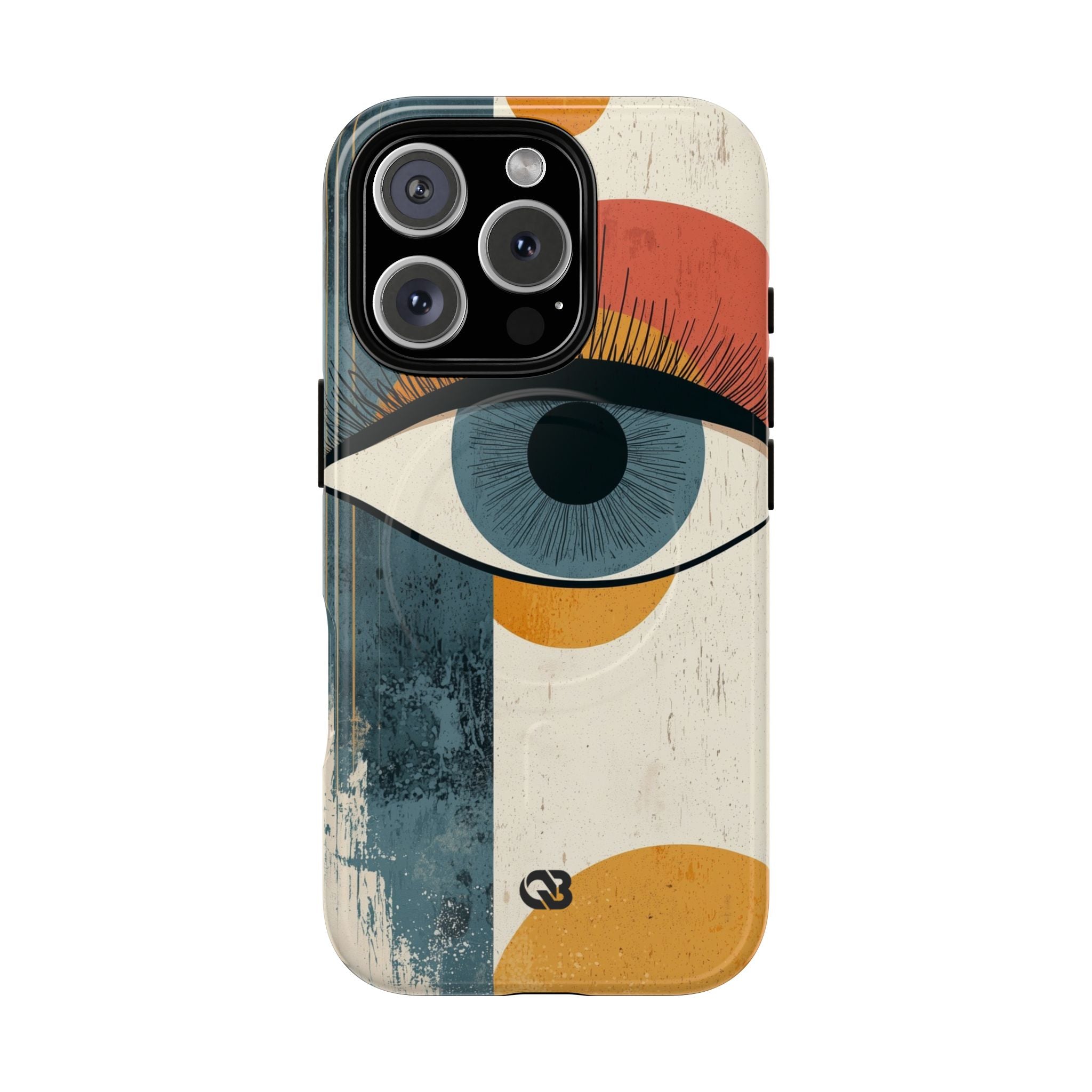 Distressed Azure Ocular · Tough+ Phone Case for iPhone · Magsafe