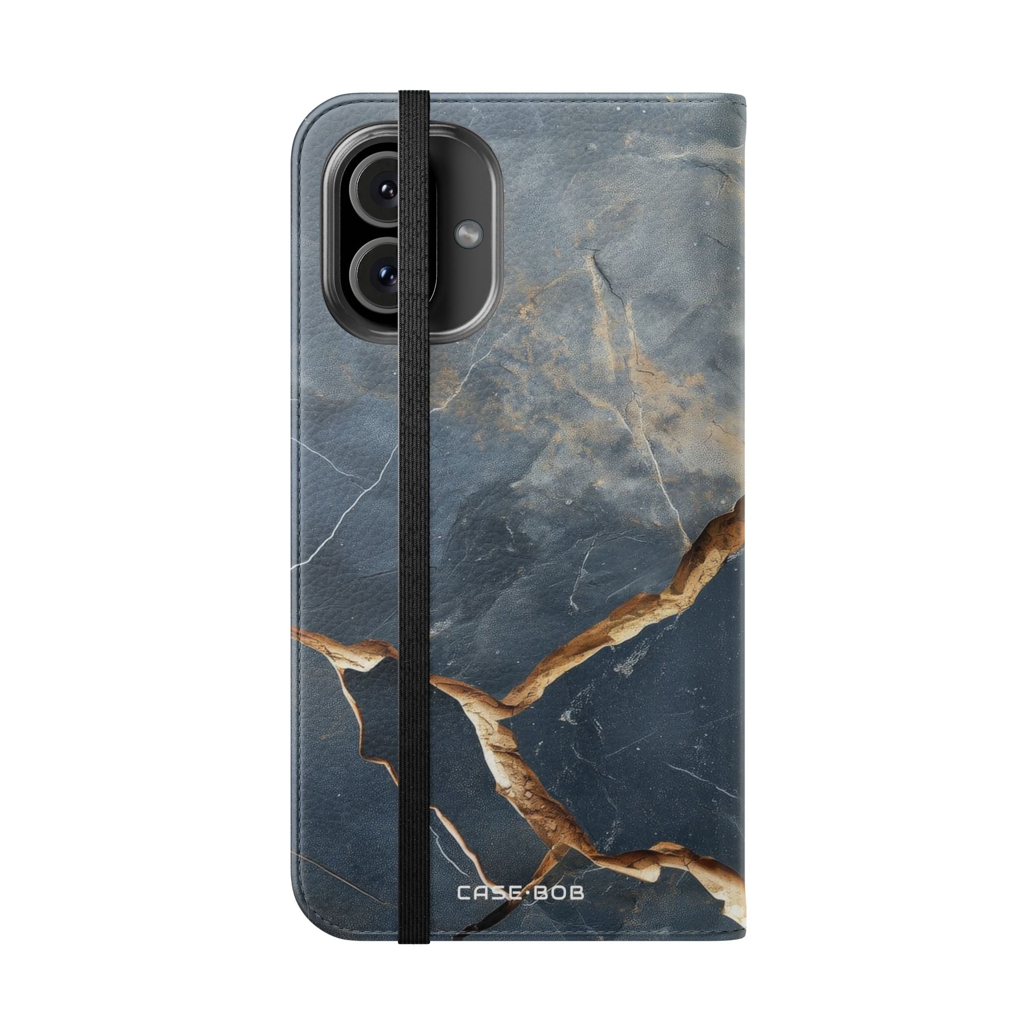 Copper Crackscape - iPhone 16 Plus Case - Wallet