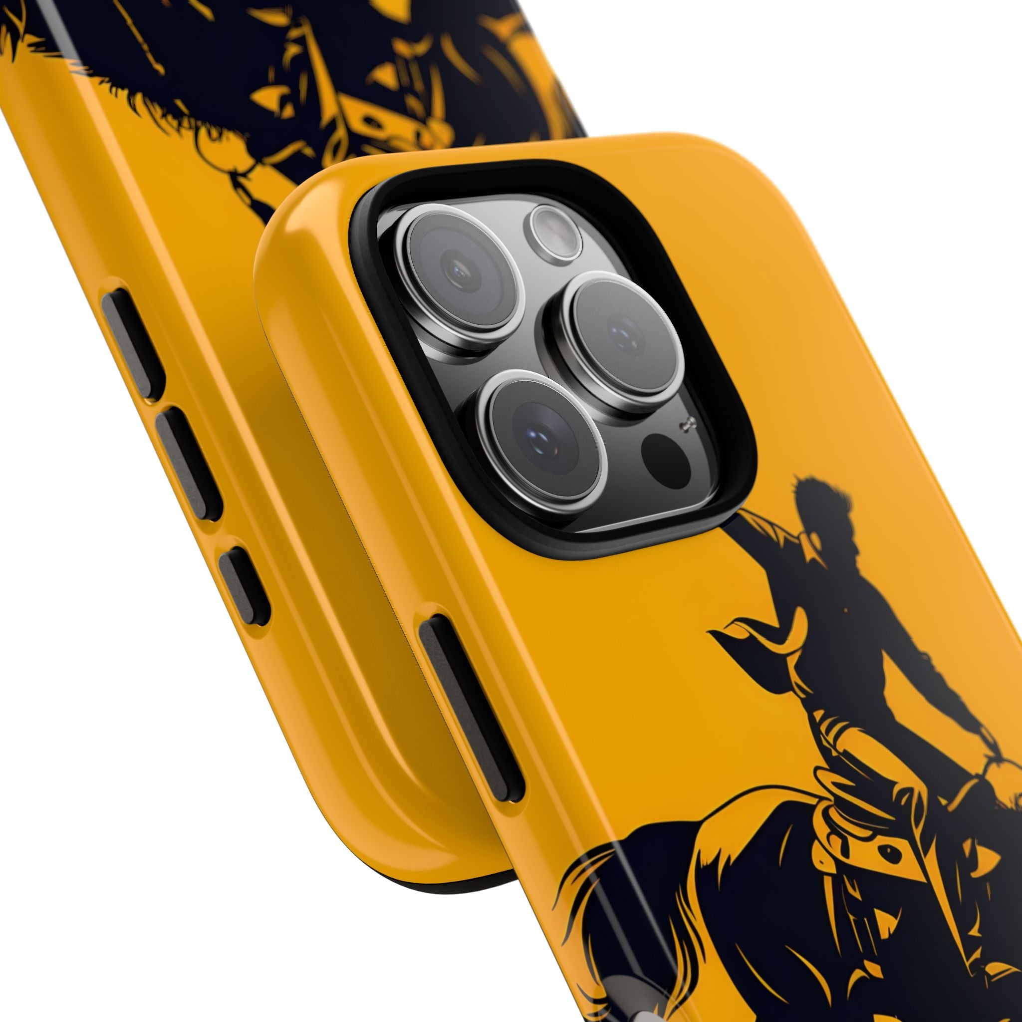 Buckin Cowboy Glow iPhone 16 Pro Case - Tough