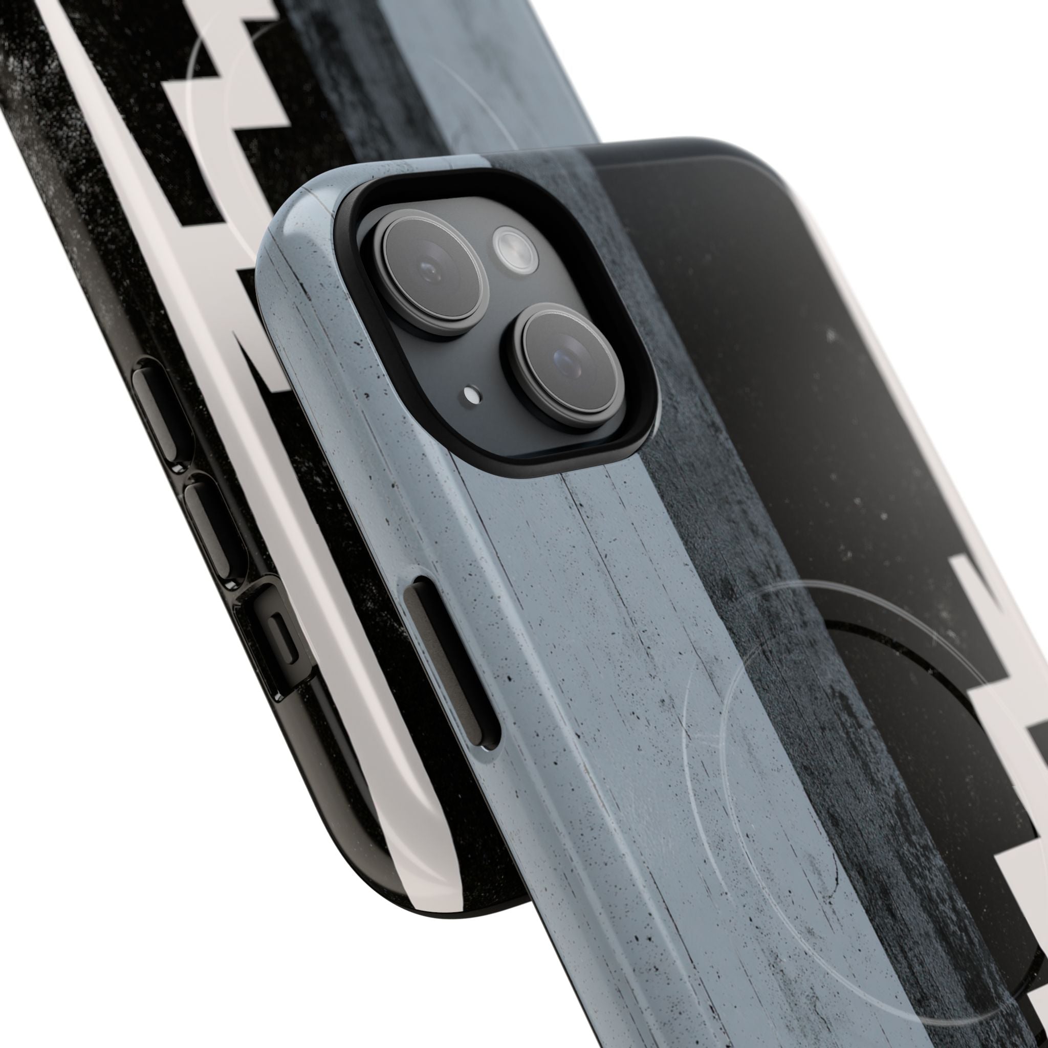 Grey Tough 2.0 Magsafe Phone Case for iPhone - Industrial Concrete Void