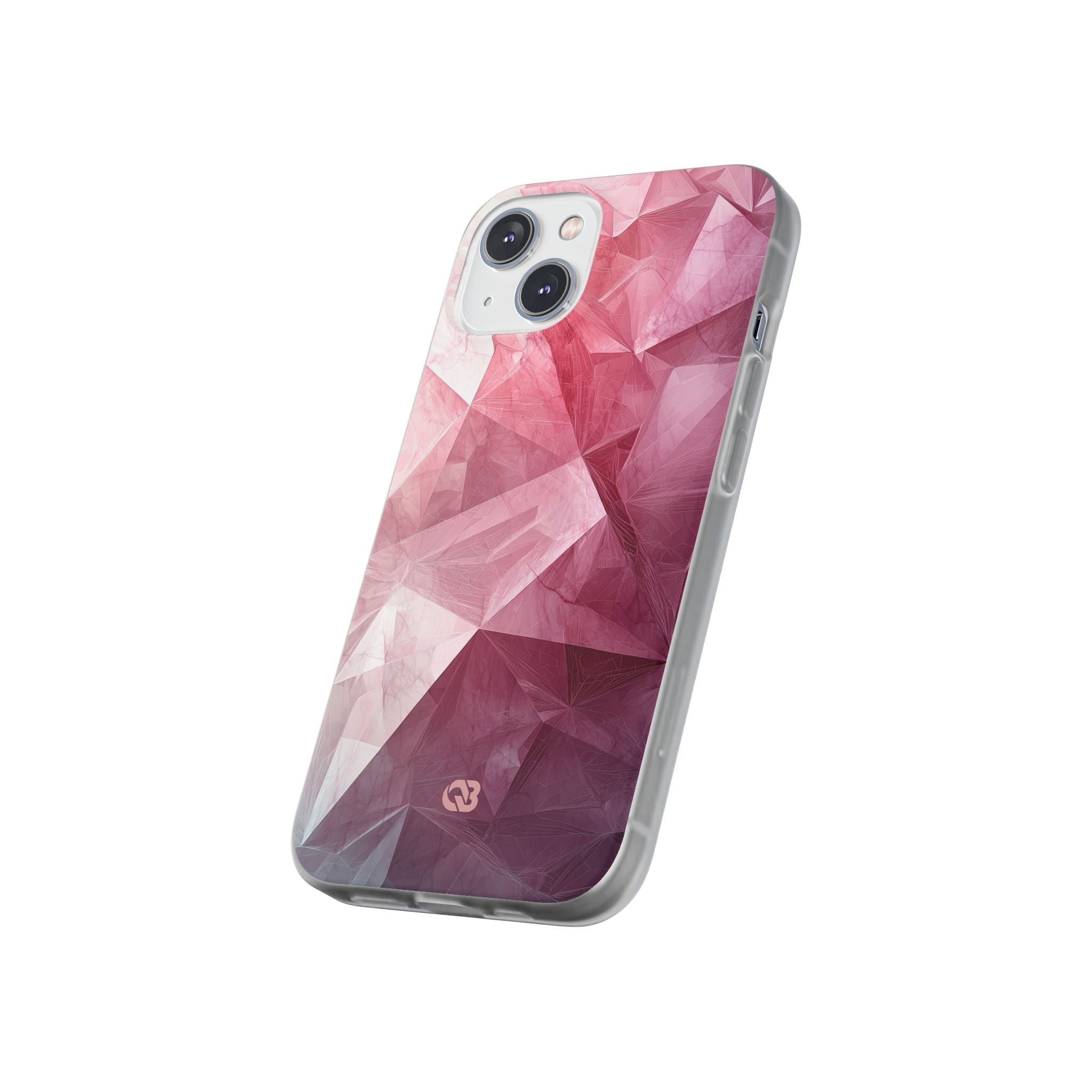 Shattered Rose Shards · Soft Phone Case for iPhone