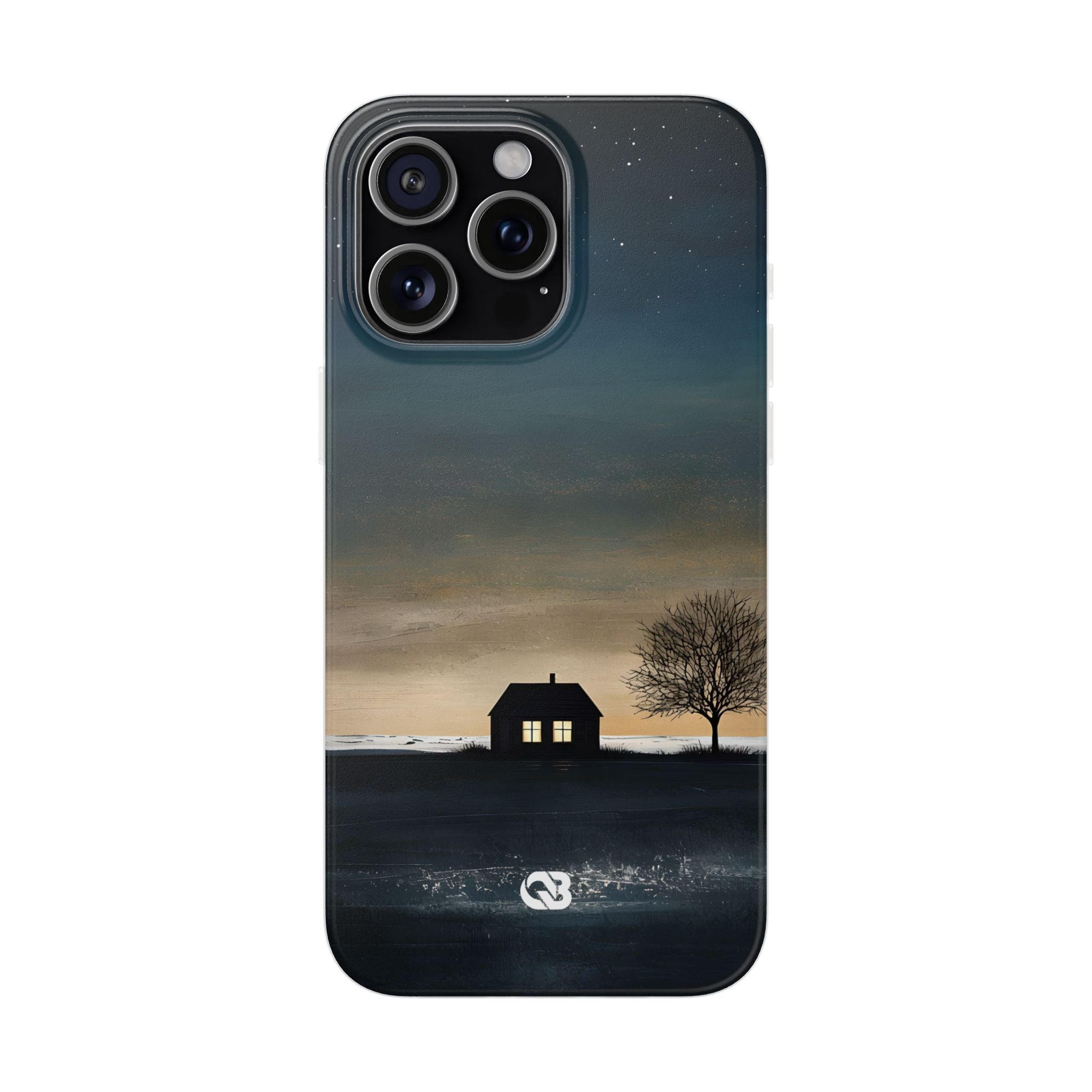 Midnight Cabin Glow · Soft Phone Case for iPhone