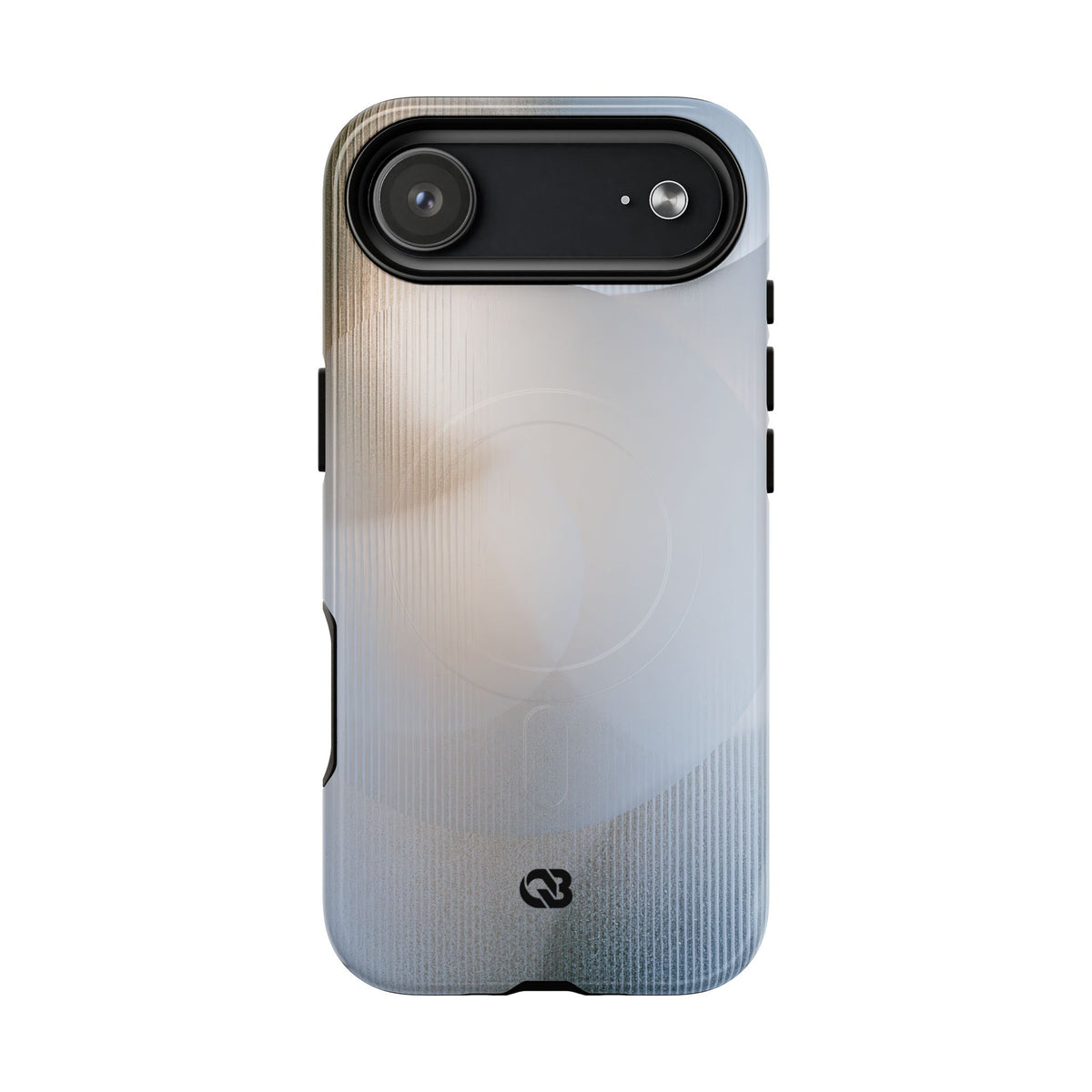 White Tough 2.0 Magsafe Phone Case for iPhone - Frosted Ribbed Sphere